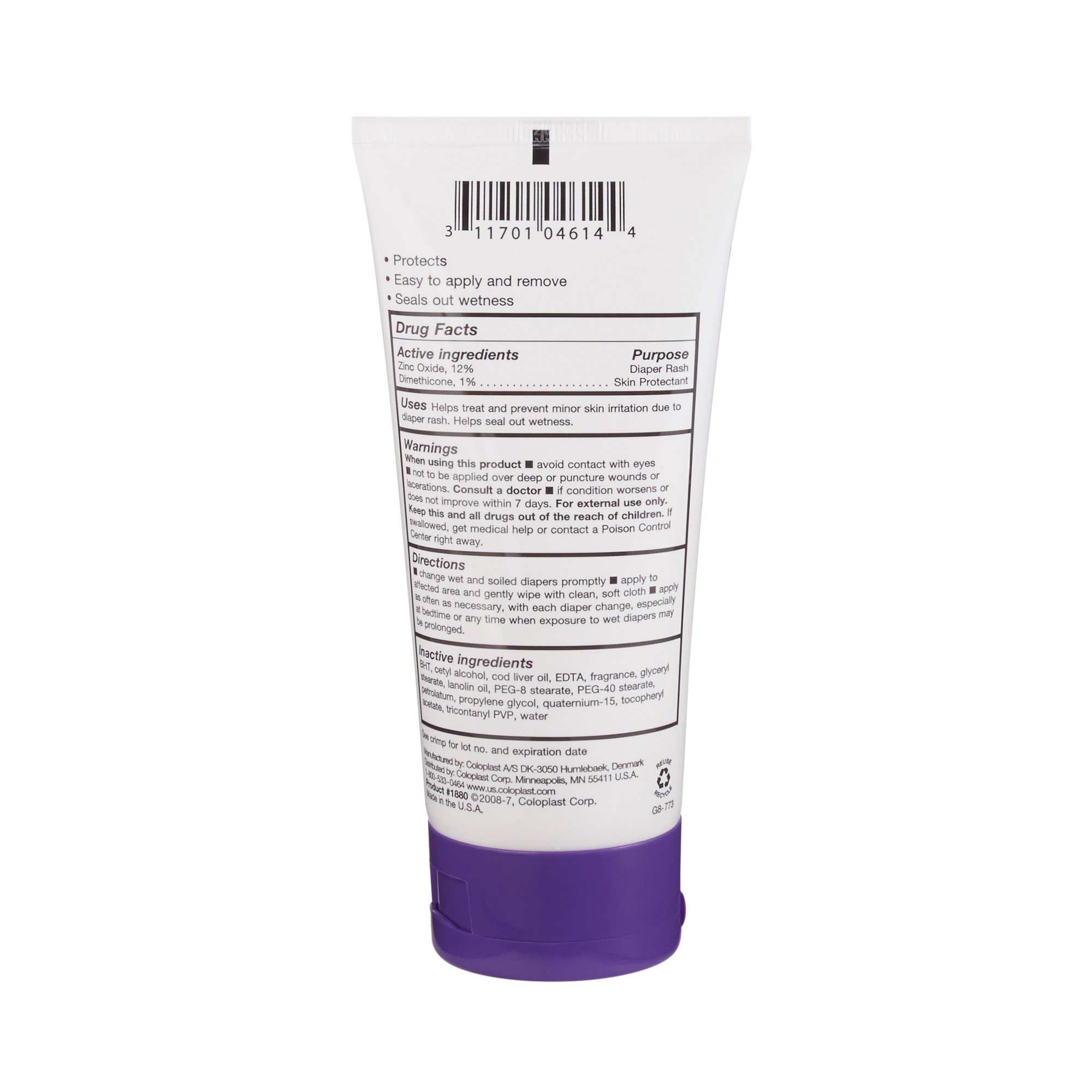 Medline - COI1880 Baza® Skin Protectant Cream