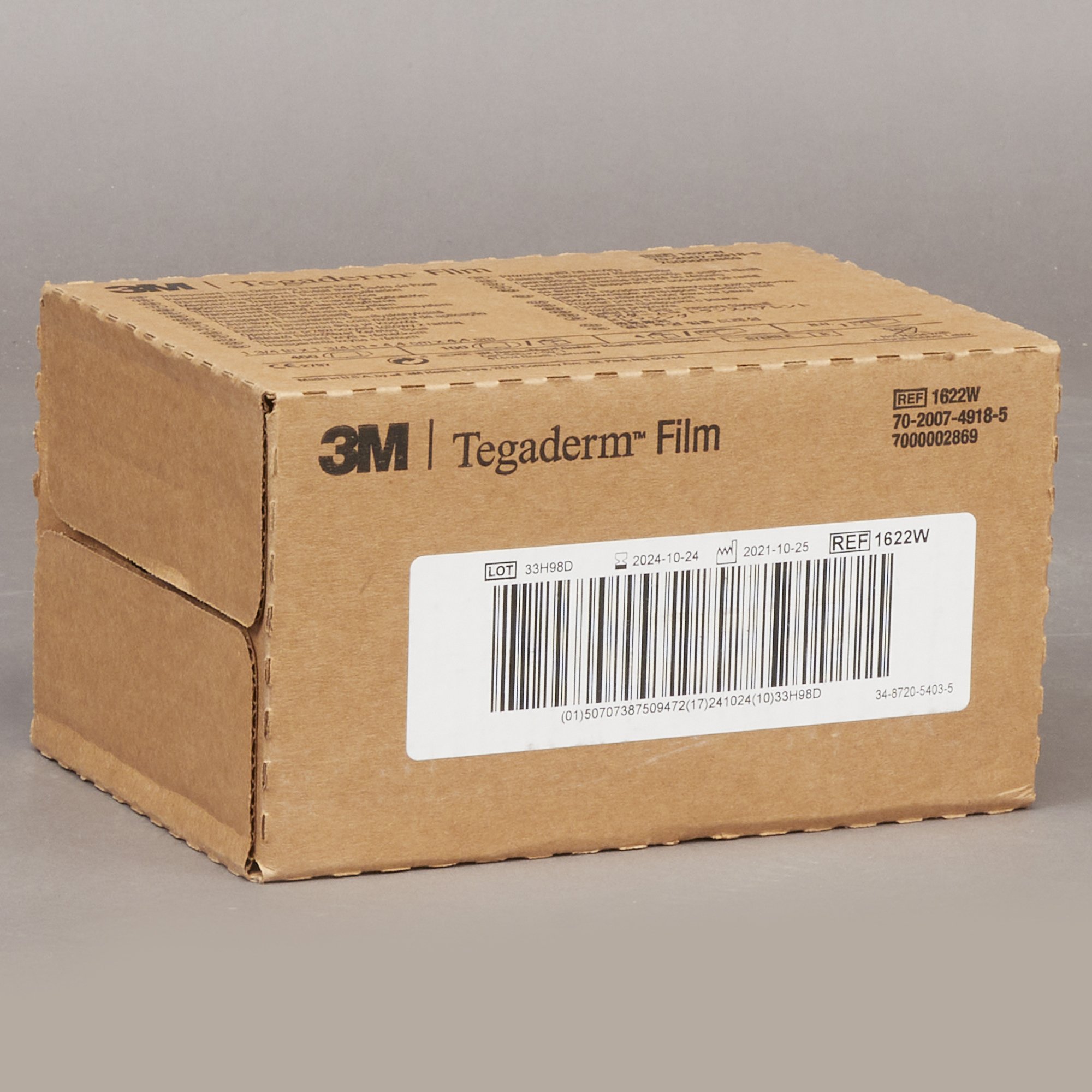 Solventum Corporation 1622W - 3M™ Tegaderm™ Transparent Sterile Film Dressing, 1-3/4 x 1-3/4 Inch - 1/Each, 100/Box, 400/Case