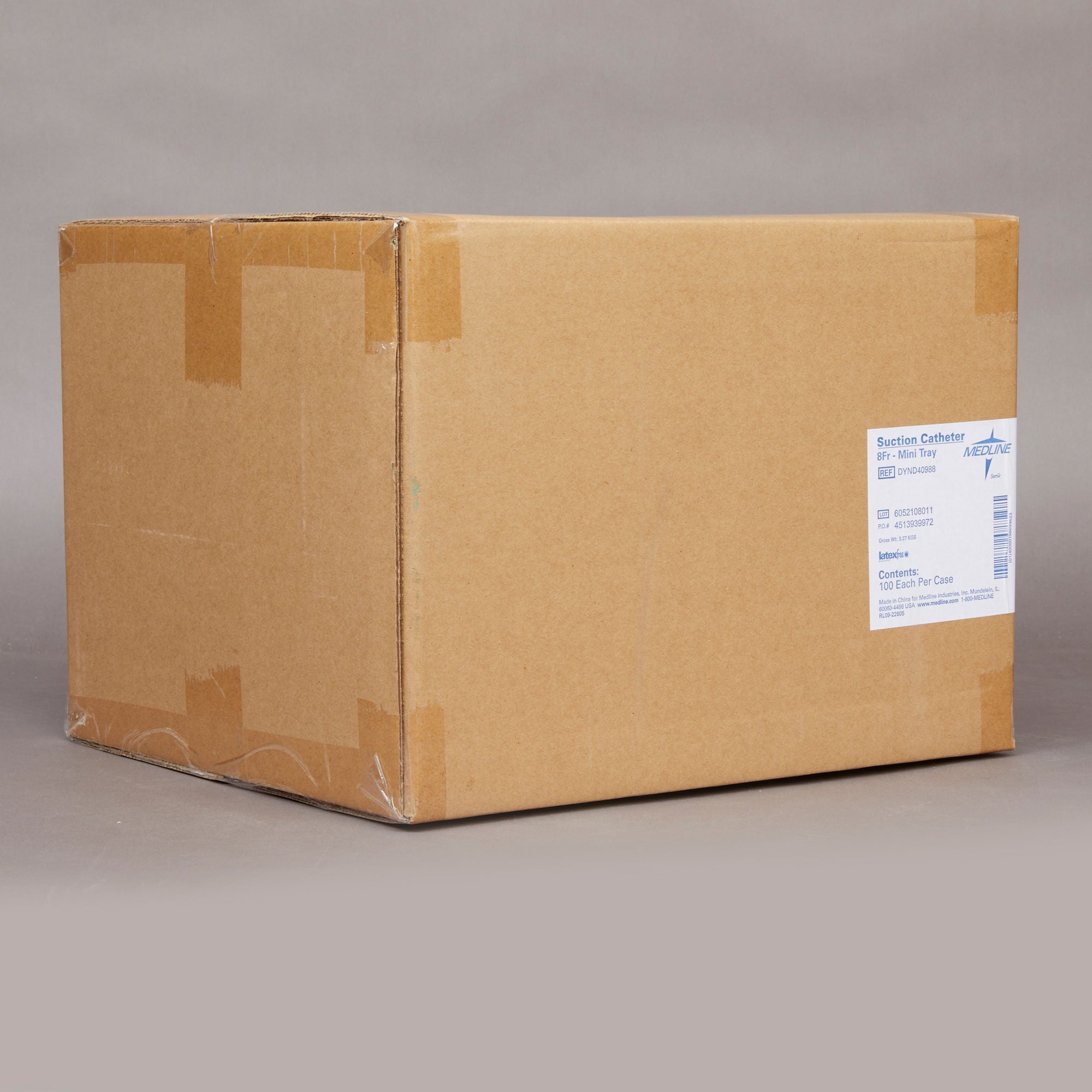 Medline - DYND40988 Suction Catheter Kit Medline 8 Fr. DeLee Tip