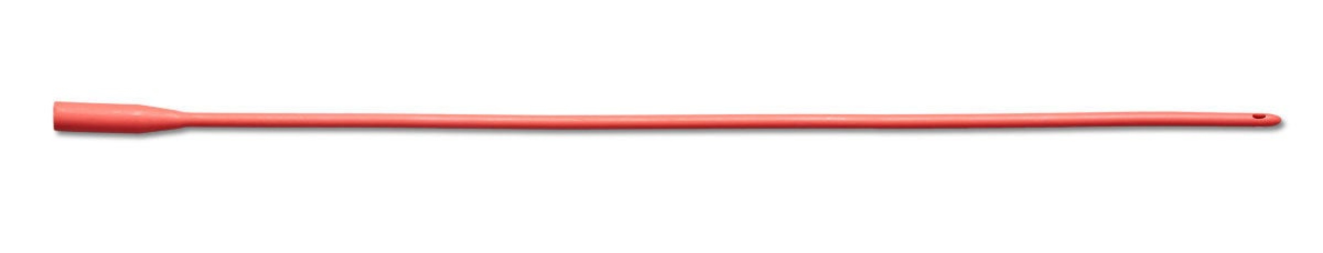 Medline - DYND13510 Urethral Catheter Medline® Round Tip Red Rubber 10 Fr. 16 Inch Length