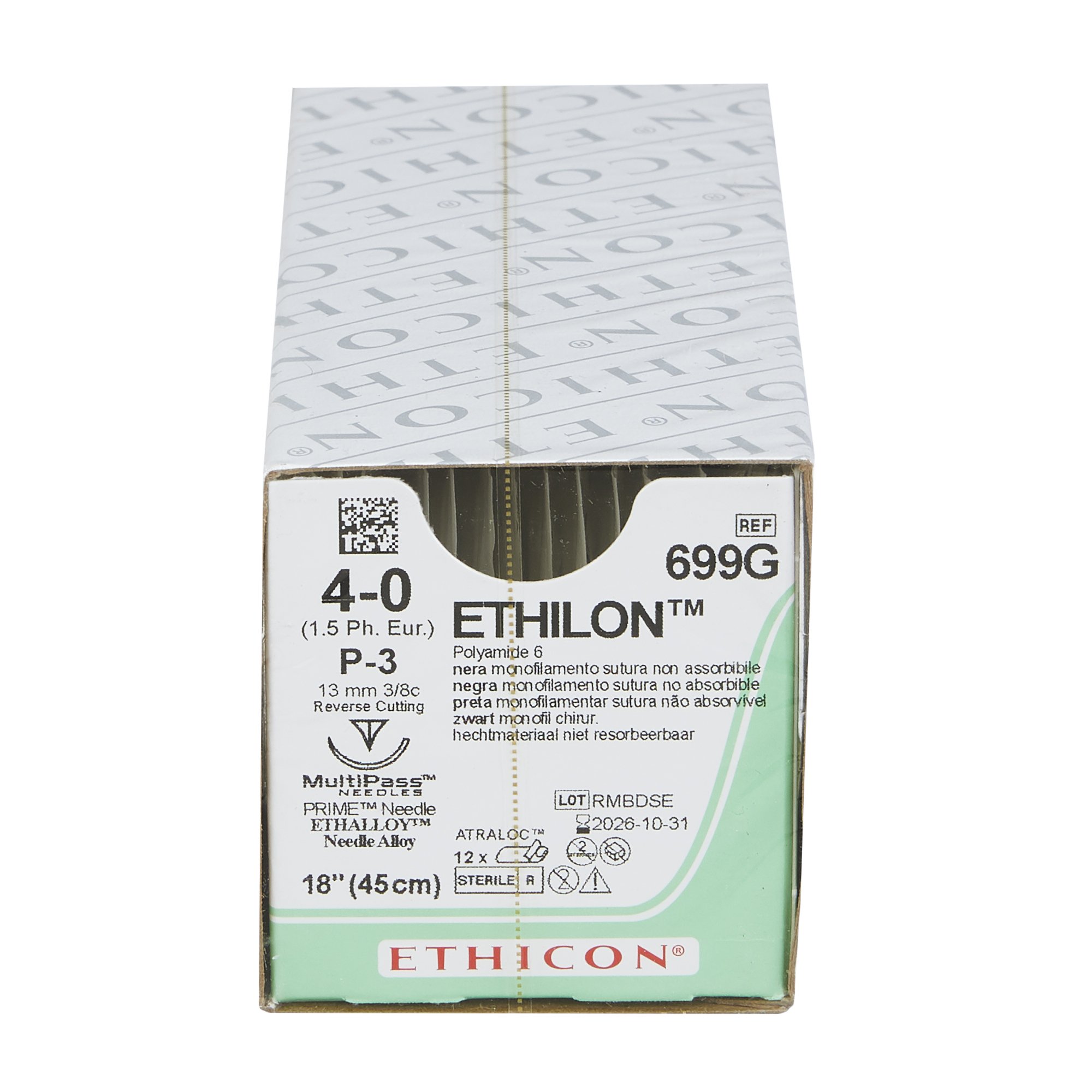 J & J Healthcare Systems - 699G Ethilon™ Suture with Needle
