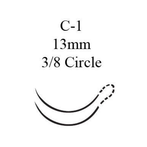 J & J Healthcare Systems - 706G Perma-Hand™ Suture with Needle