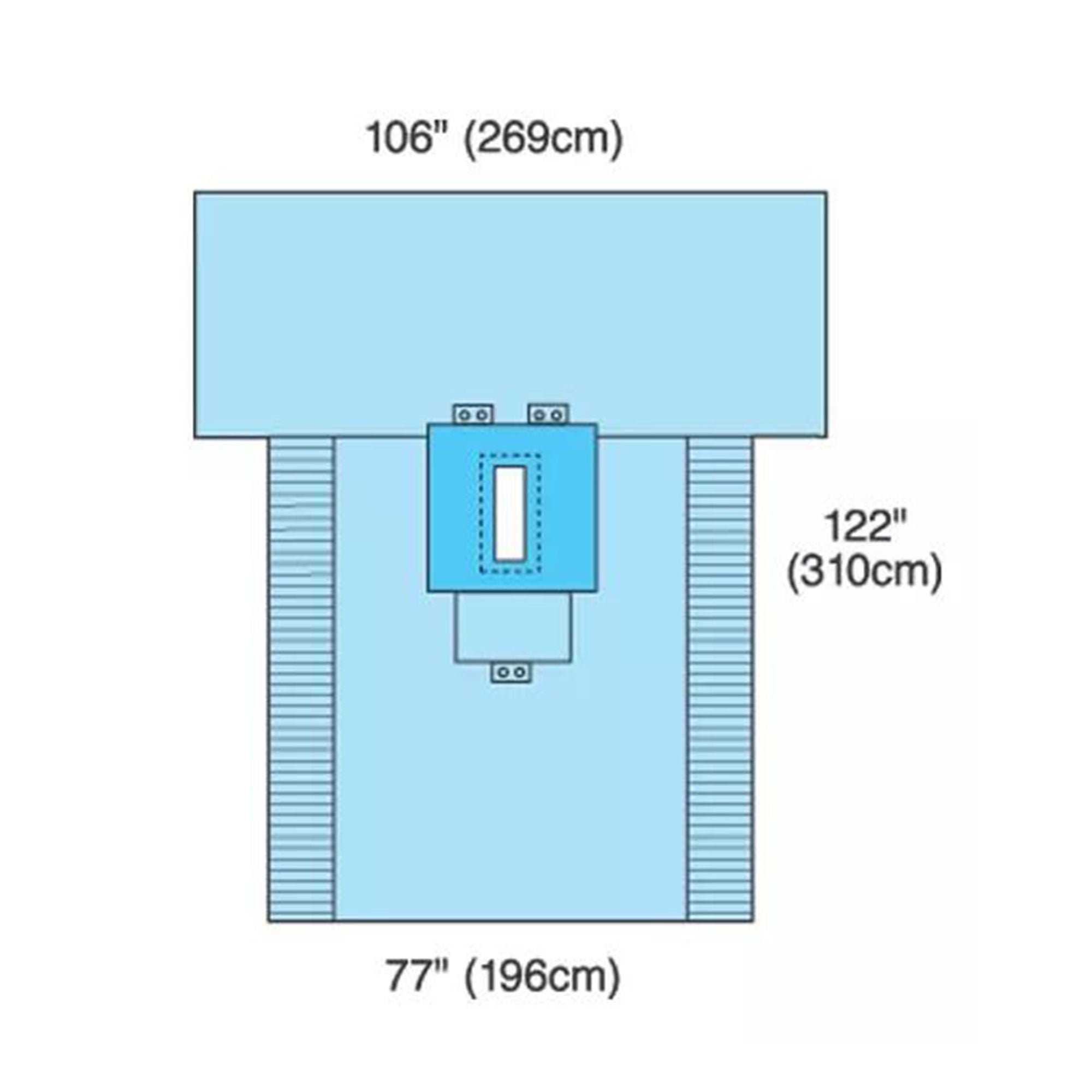 Cardinal - 29138 Abdominal Drape Pack Cardinal Health™