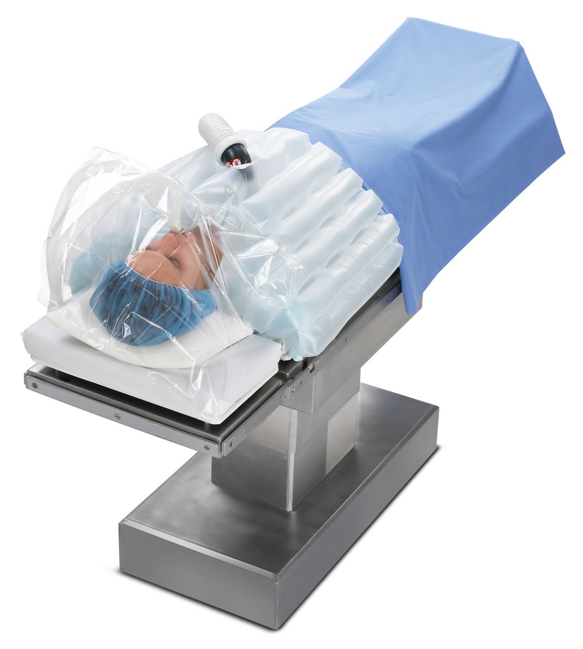 Solventum Corporation - 54000 Forced Air Warming Blanket 3M™ Bair Hugger™ 36 X 42 Inch Nonwoven Polypropylene 3.17 oz. White