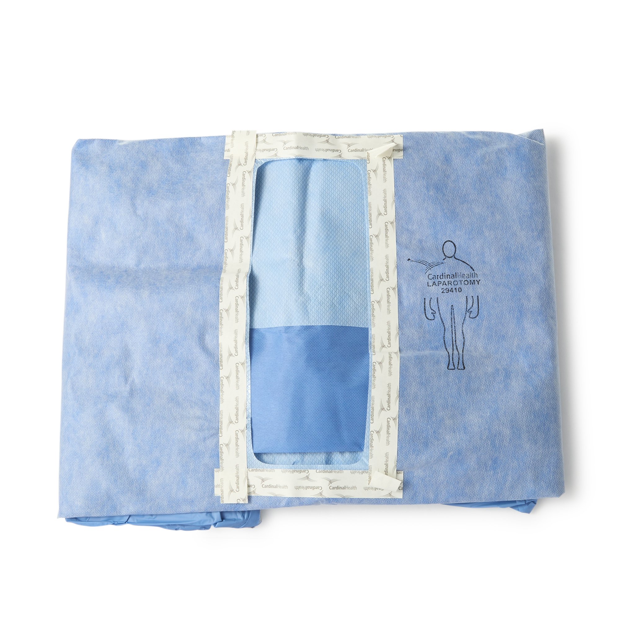 Cardinal 29410 - Cardinal Health™ Sterile Laparotomy Abdominal Drape, 100 x 77 x 122 Inch - 1/Each, 12/Case