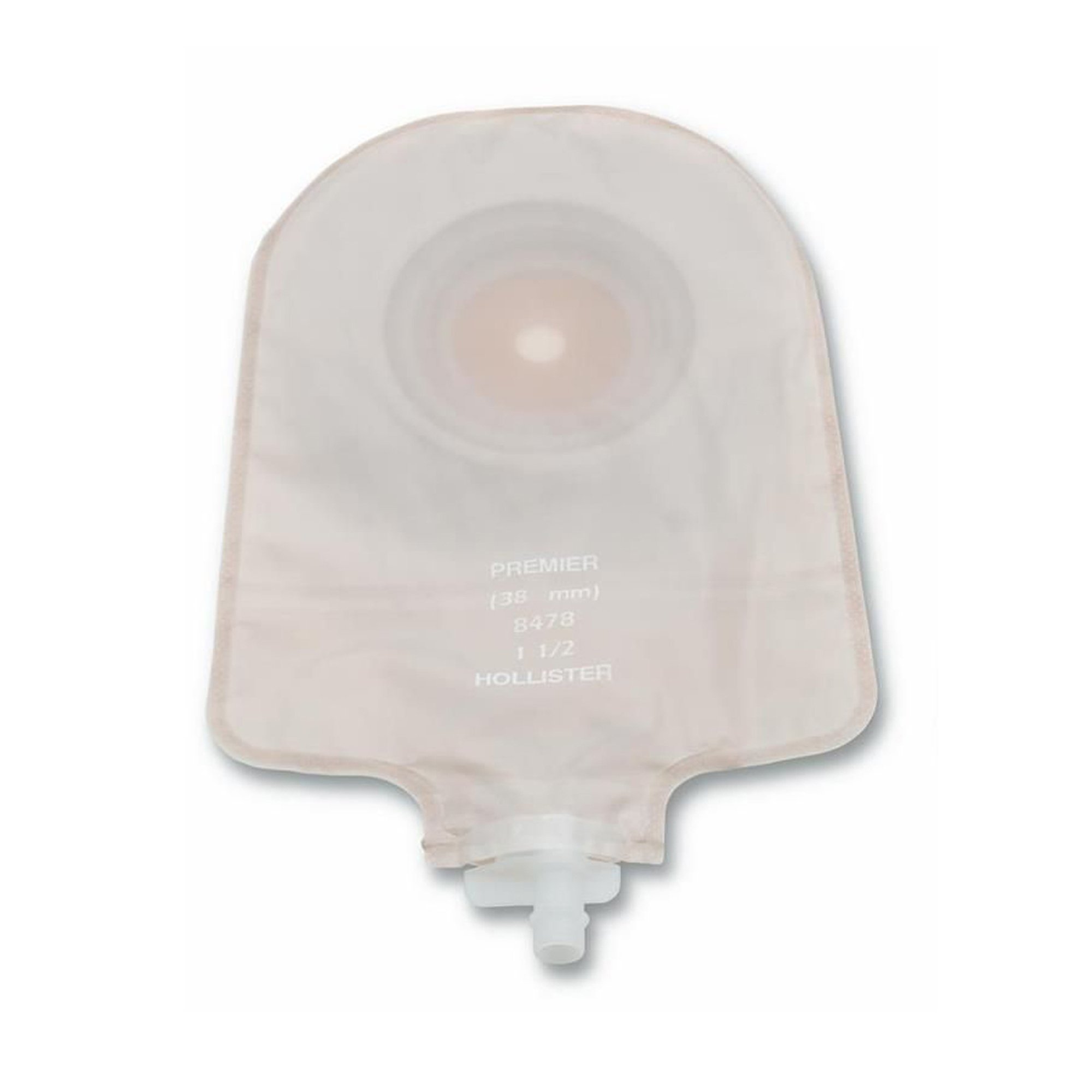 Hollister - 8478 Premier™ One-Piece Transparent Urostomy Pouch