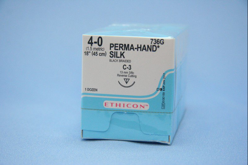 J & J Healthcare Systems - 736G Perma-Hand™ Suture with Needle