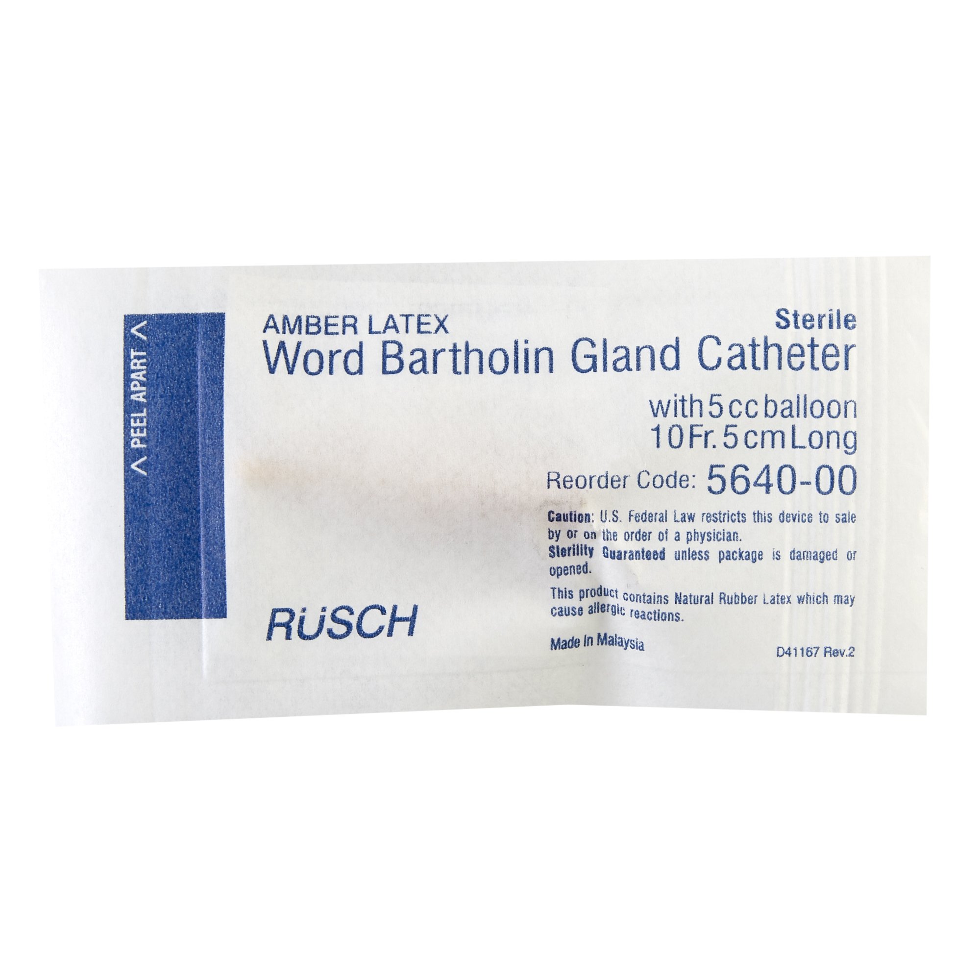 Bartholin Gland Word Catheter 564000 by Teleflex
