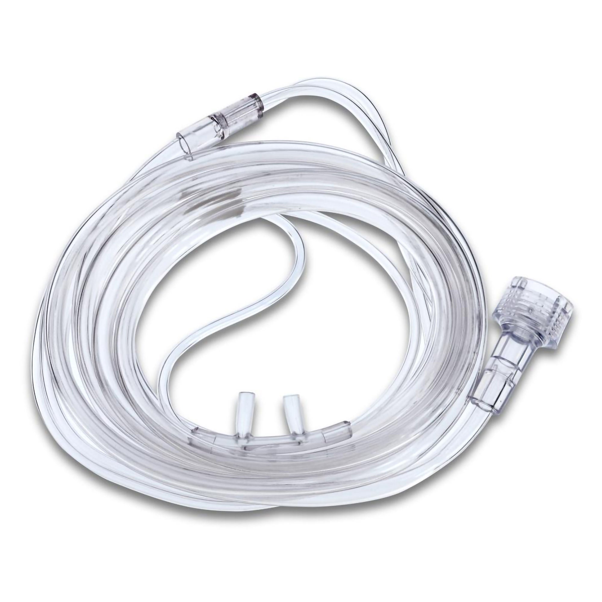 Medline - HUD1920 Nasal Cannula Hudson RCI® Adult Curved Prongs 7 Foot Tubing Low Flow Rate