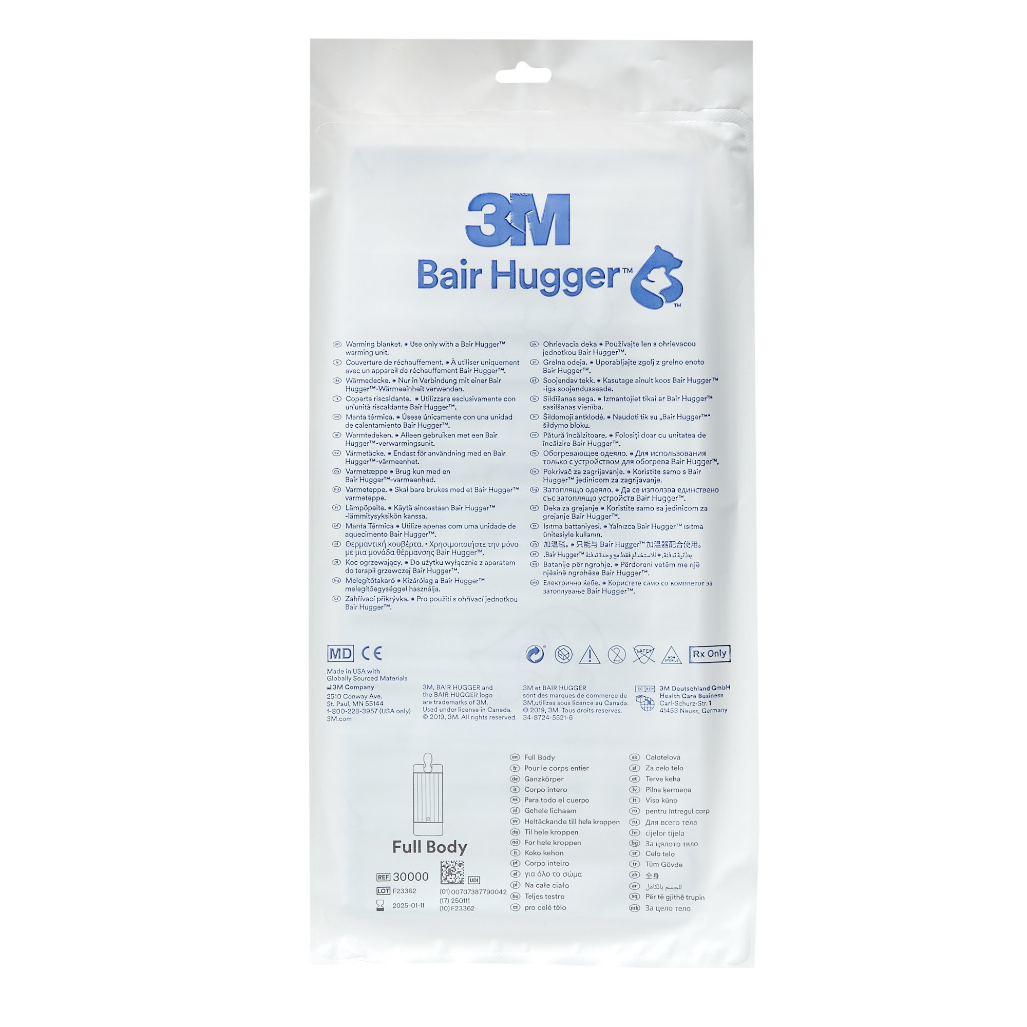 Solventum Corporation - 30000 3M™ Bair Hugger™ Warming Blanket