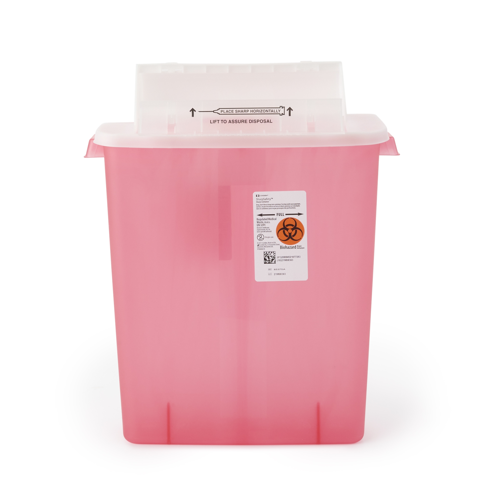 Cardinal - 8537SA SharpStar™ In-Room™ Multi-purpose Sharps Container