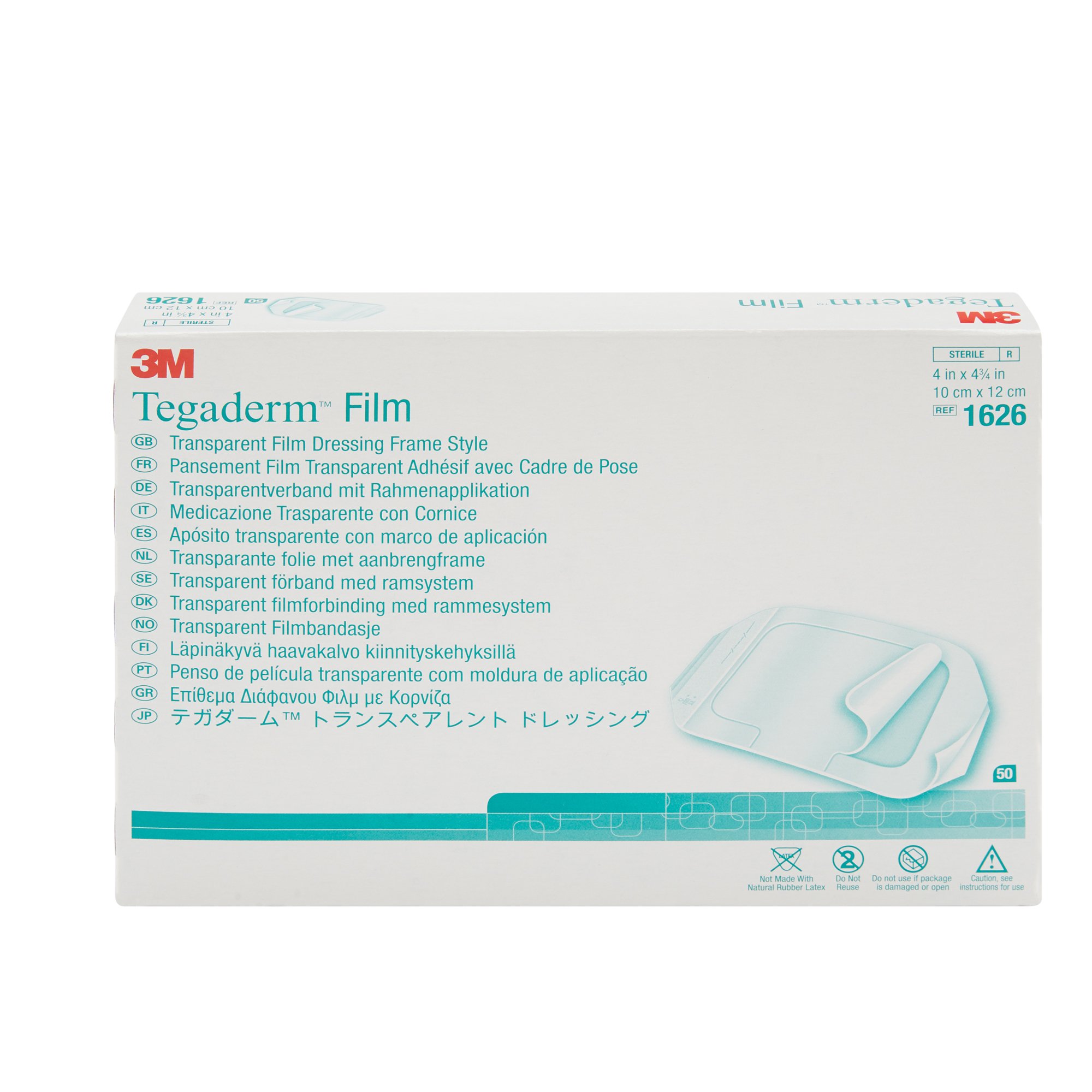 Solventum Corporation - 1626 3M™ Tegaderm Transparent Film Dressing