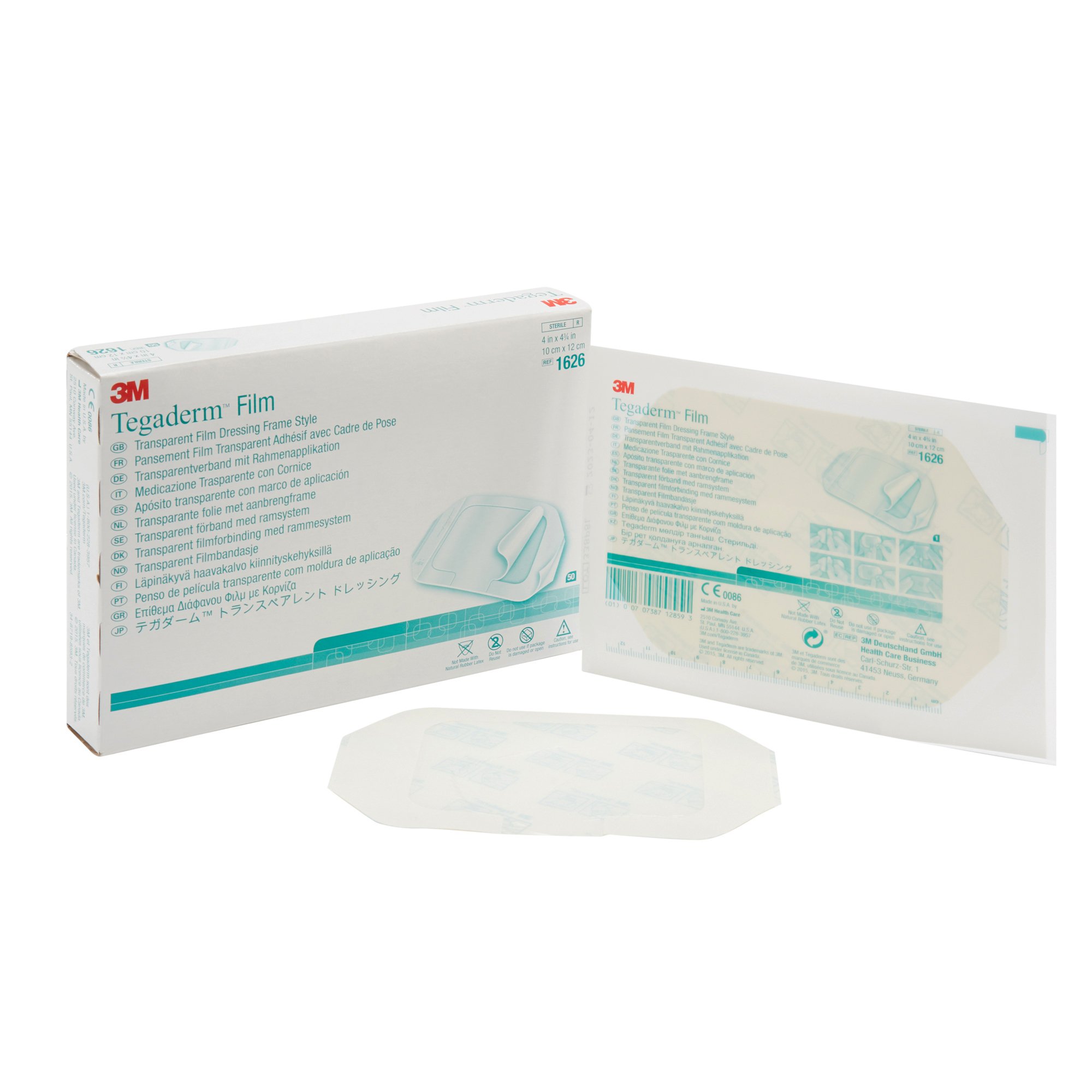 Solventum Corporation - 1626 3M™ Tegaderm Transparent Film Dressing