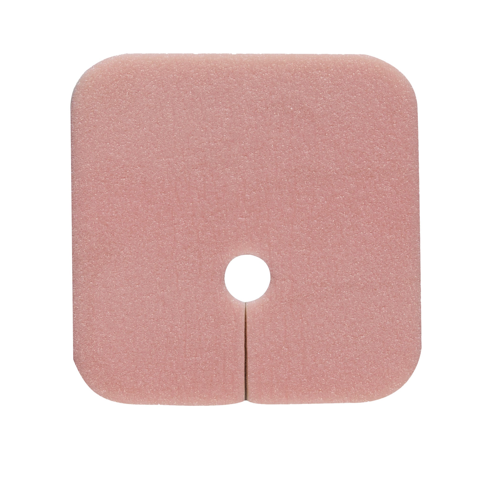 Smith & Nephew - 66027640 Foam Dressing Allevyn Tracheostomy 3-1/2 X 3-1/2 Inch Without Border Without Film Backing Nonadhesive Fenestrated Square Sterile