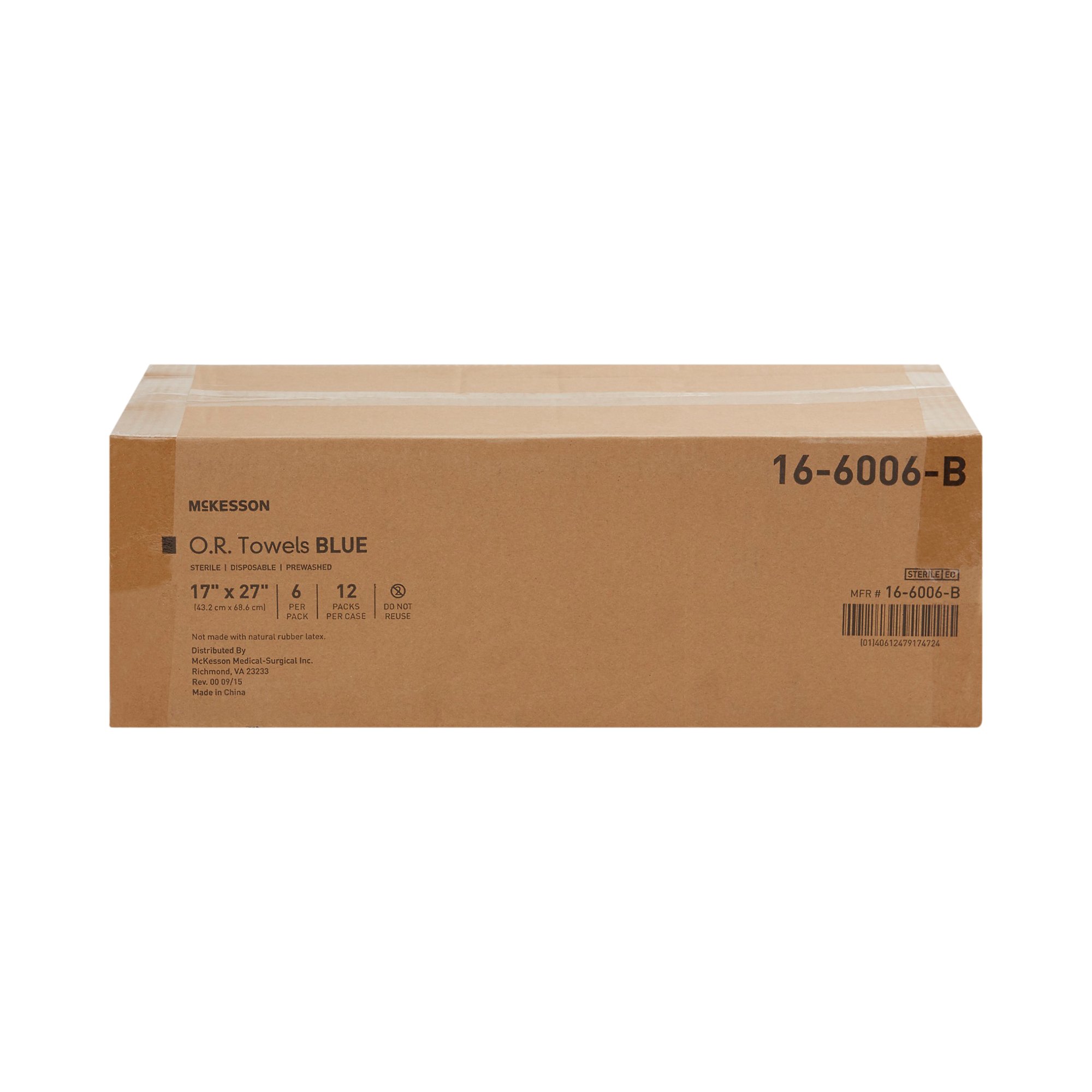 McKesson O.R. Towel 16-6006-B by McKesson Brand
