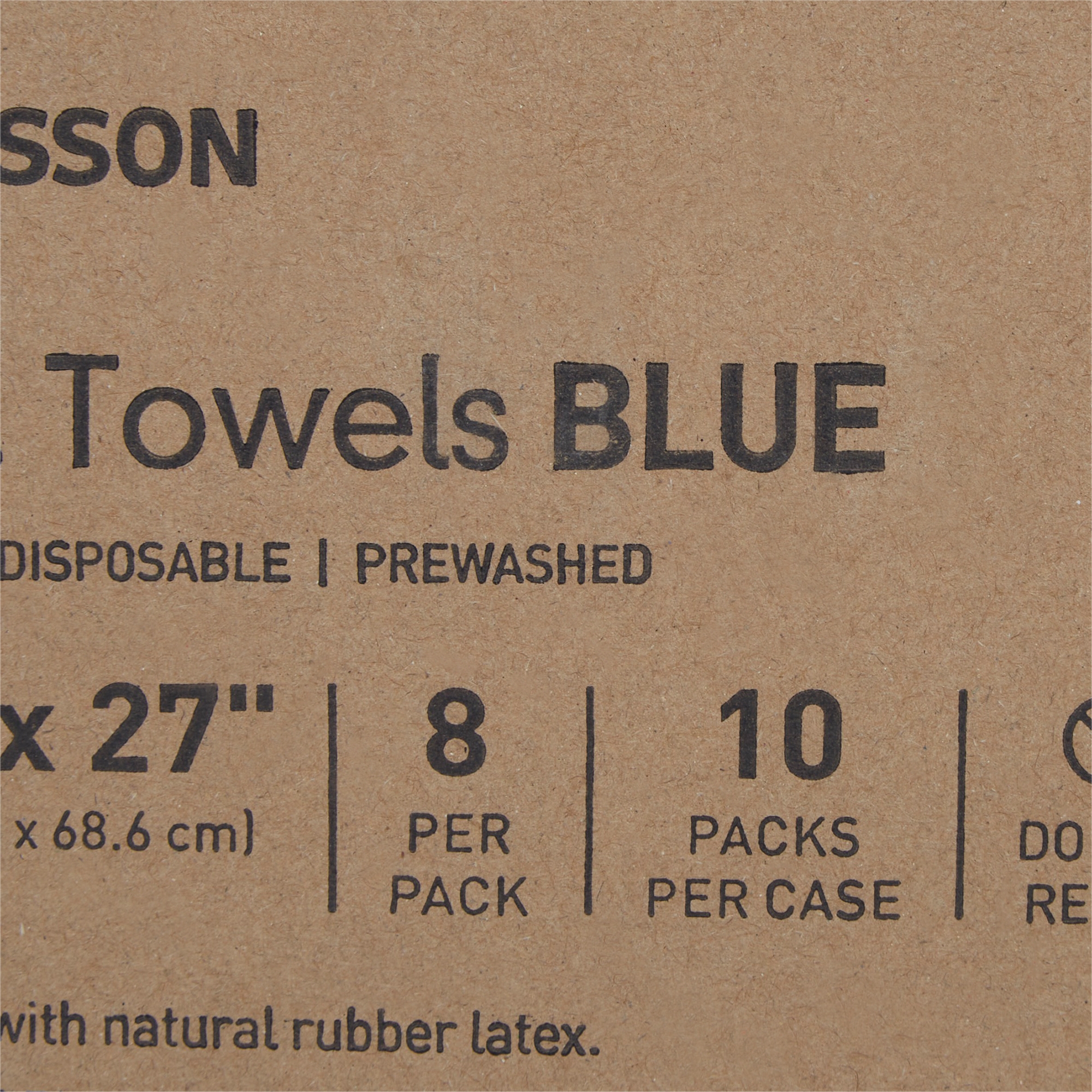 McKesson Brand 16-6008-B - McKesson Sterile Blue O.R. Towel, 17 x 27 Inch - 80/Case