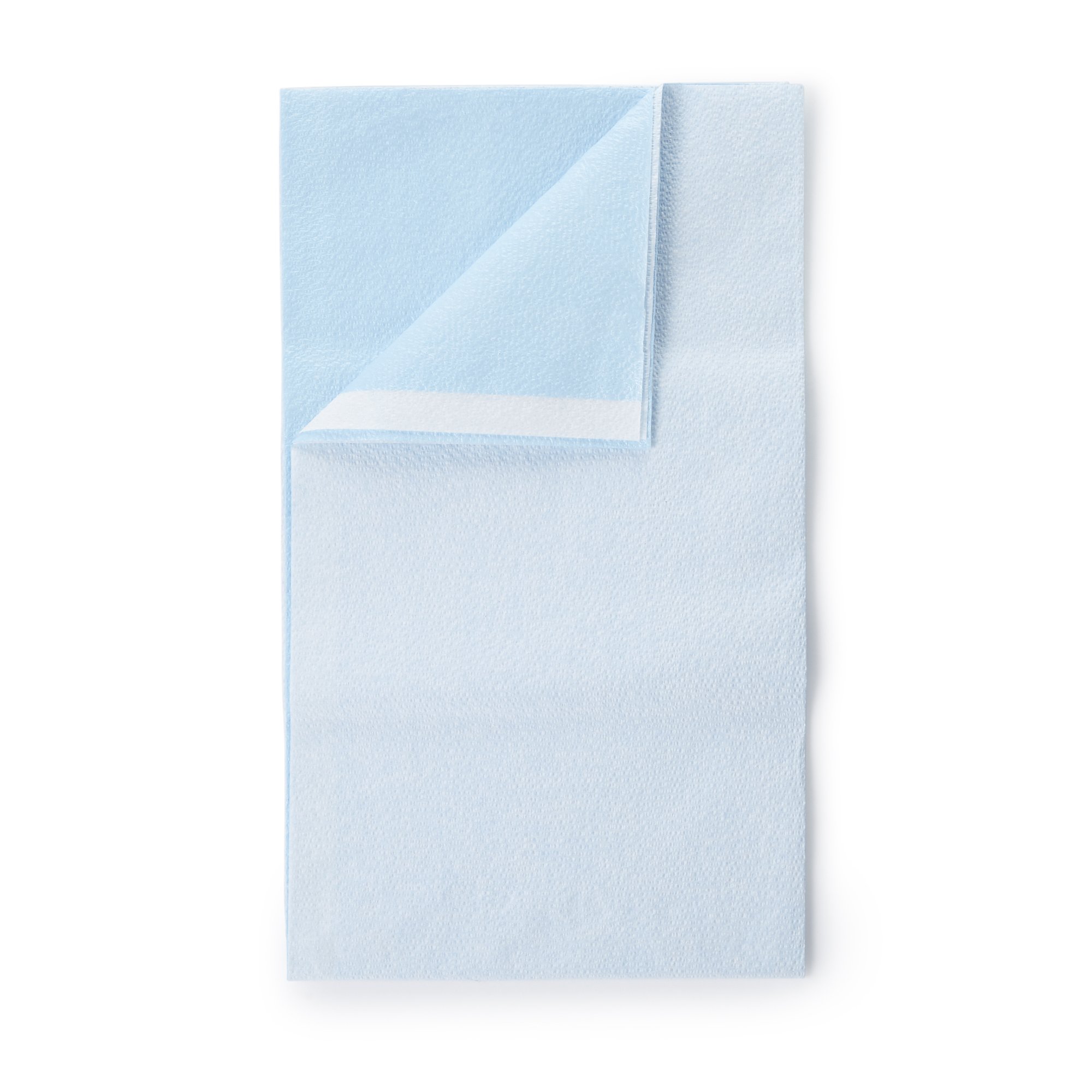 McKesson Brand 18-925 - McKesson Blue Flat Stretcher Sheet, 40 x 72 Inch - 50/Case