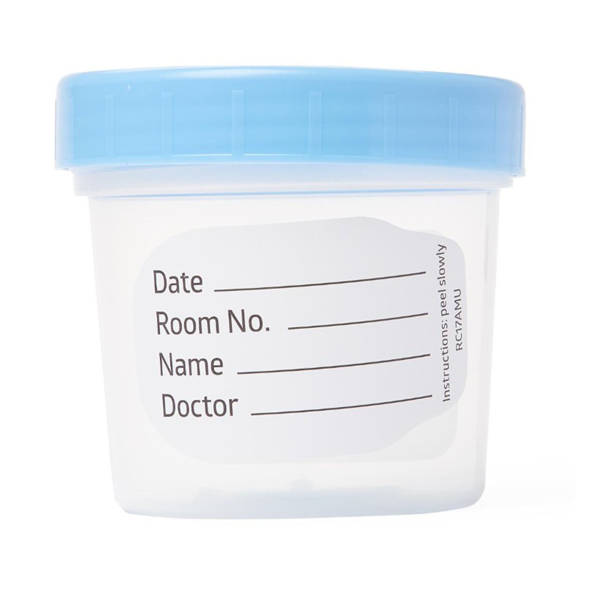 Medline - DYND30330 Specimen Container 120 mL (4 oz.) Screw Cap Poly Bagged Sterile / Sterile Fluid Path