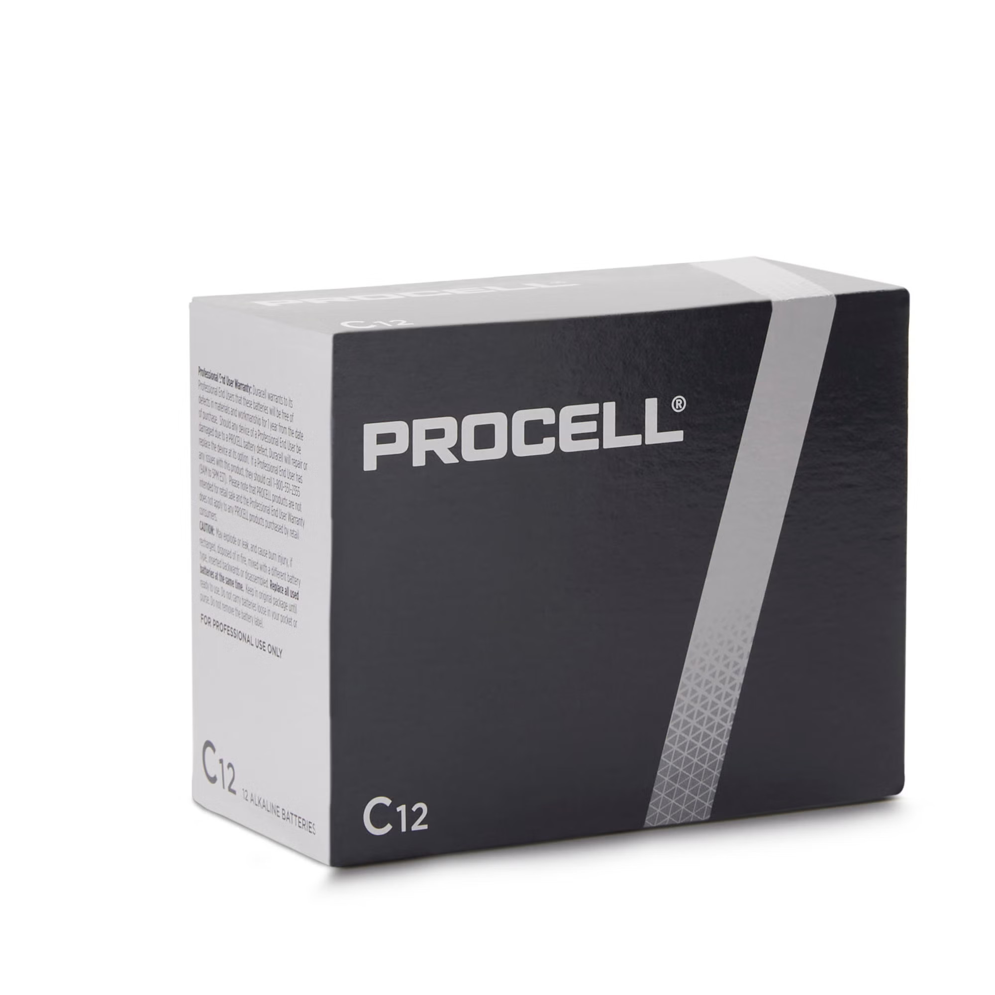 Duracell - PC1400 Alkaline Battery Duracell® Procell® C Cell 1.5 Volt Disposable 12 Pack