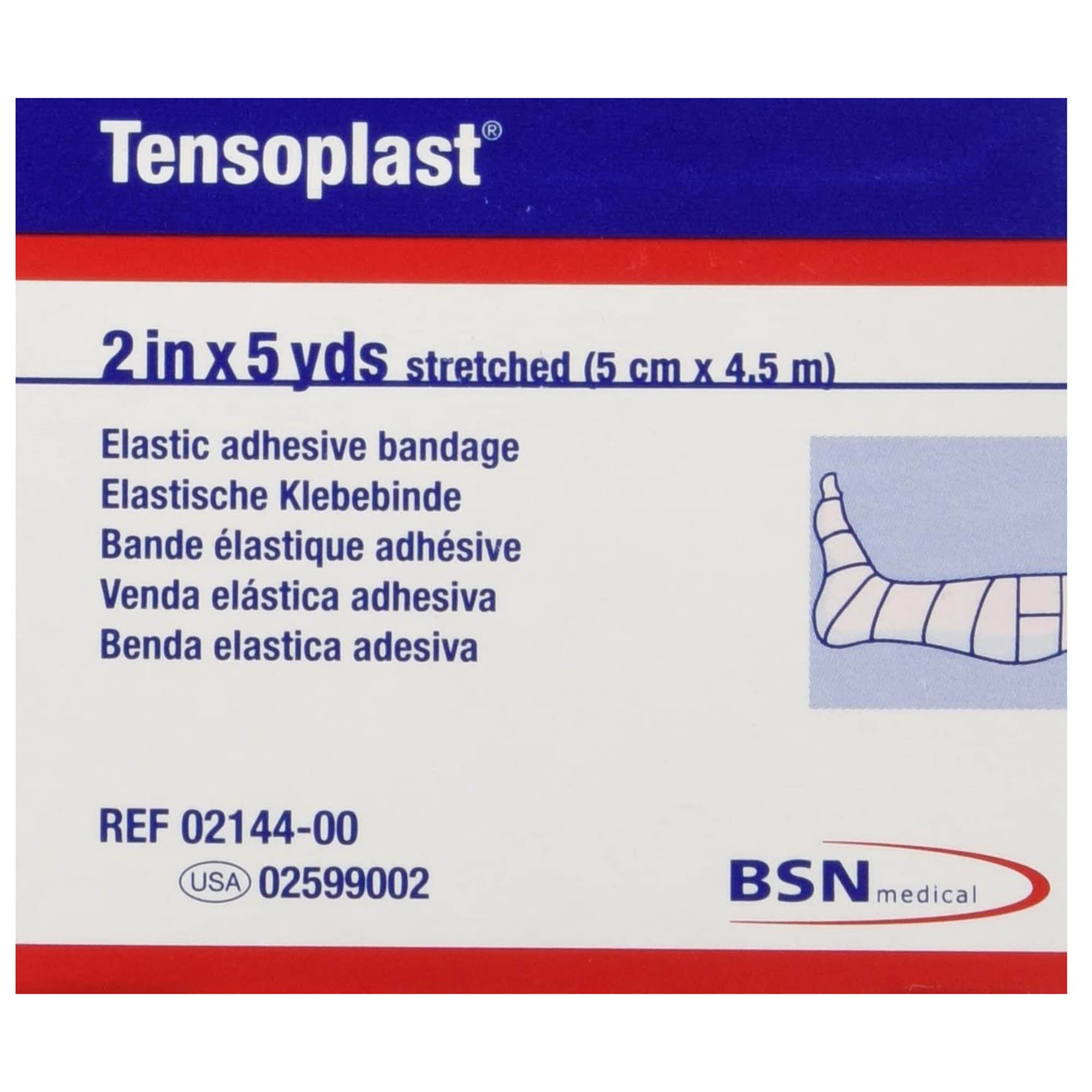 BSN Medical - 02599002 Tensoplast® No Closure Elastic Adhesive Bandage