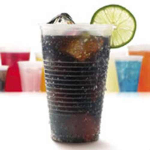 Saalfeld Redistribution - 9508024 Drinking Cup Fabri-Kal® 9 oz. Plastic Translucent Disposable