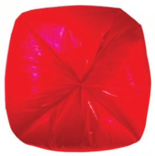 Saalfeld Redistribution - B6036HR Biohazard Waste Bag Without Legend 20 to 30 gal. Red 30 X 36 Inch
