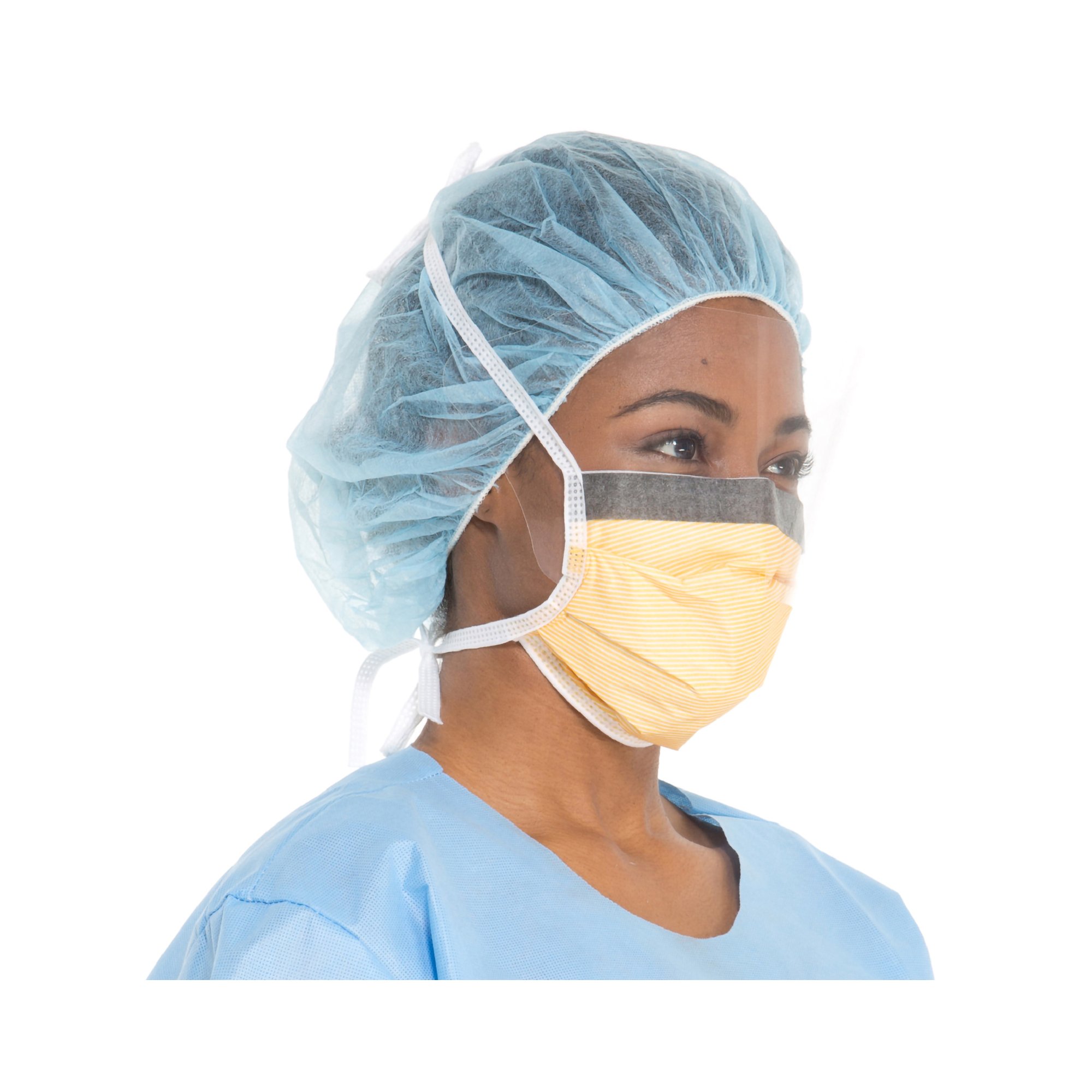 O&M Halyard Inc - 48247 FluidShield® Surgical Mask with Eye Shield