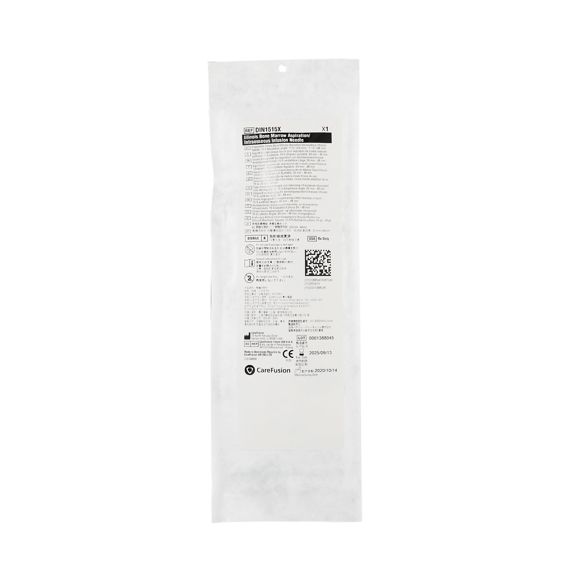 Intraosseous Infusion Needle DIN1515X by BD