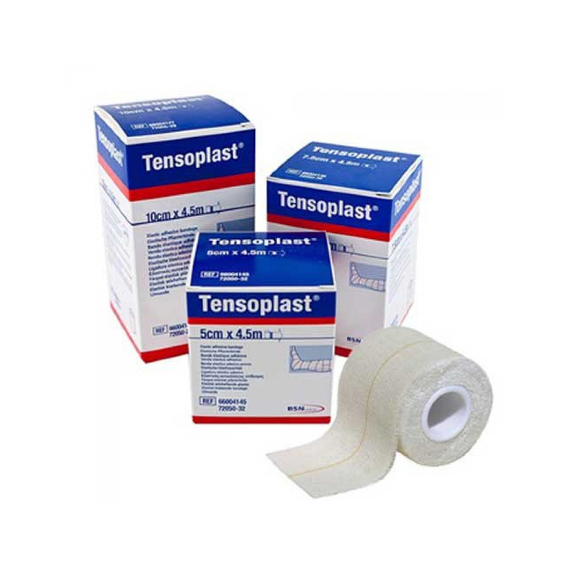 BSN Medical 0211401 - Tensoplast® No Closure Elastic Adhesive Bandage, 1 Inch x 5 Yard - 1/Roll, 36/Case