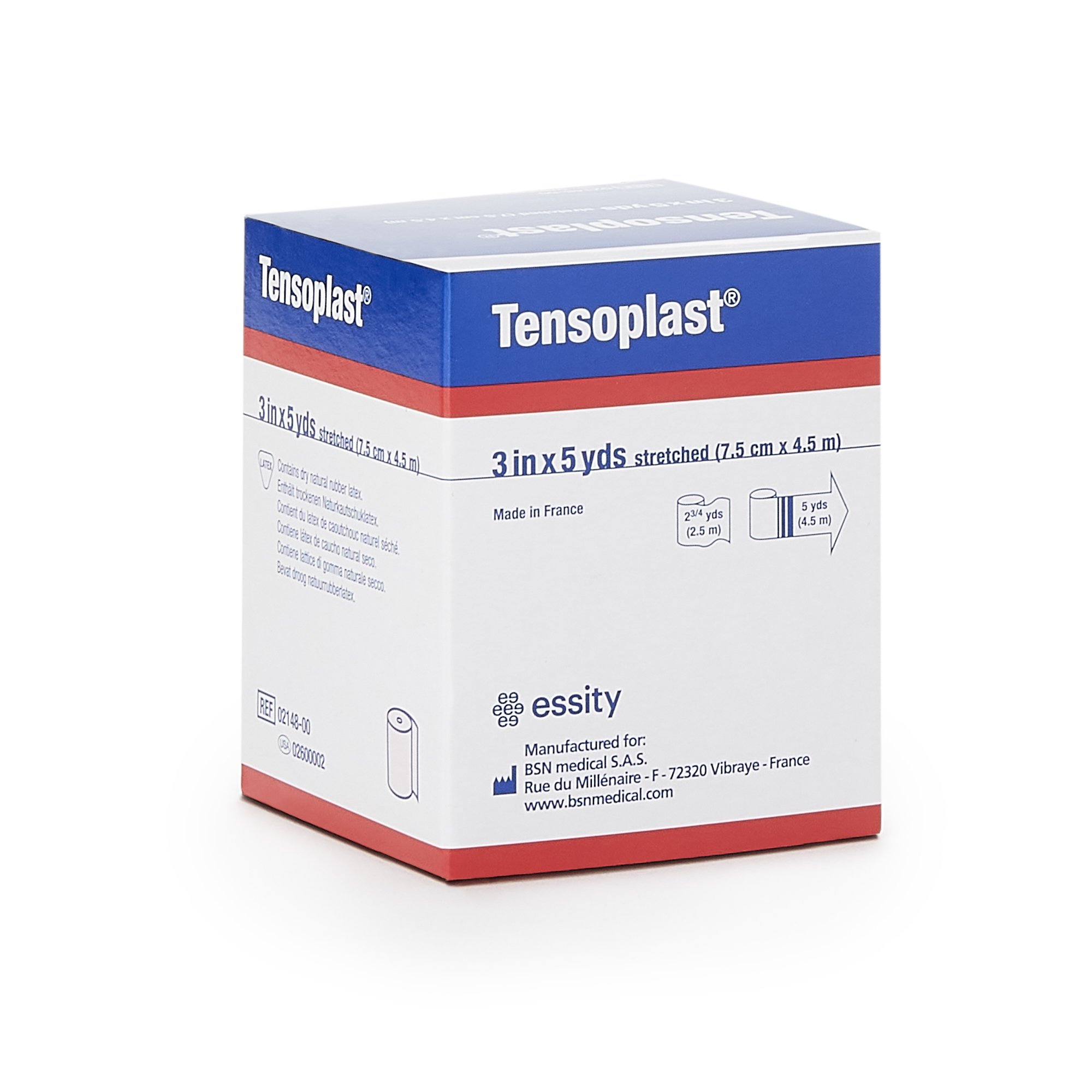 BSN Medical - 02600002 Tensoplast® No Closure Elastic Adhesive Bandage