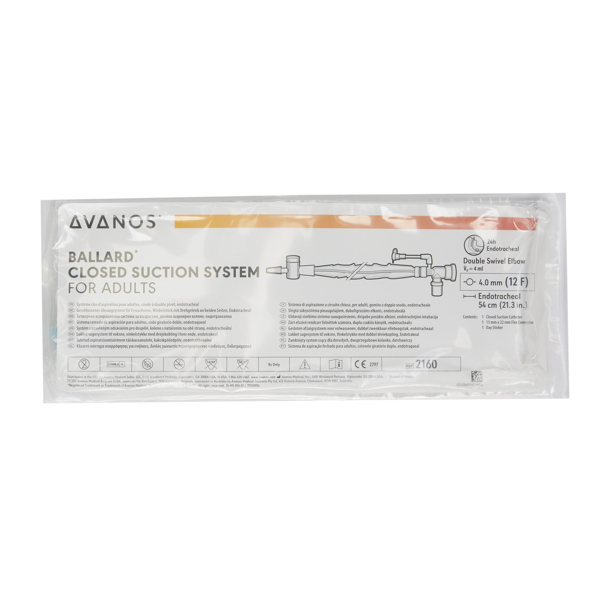 Sun Med - 2160 Trach Care Endotracheal Tube