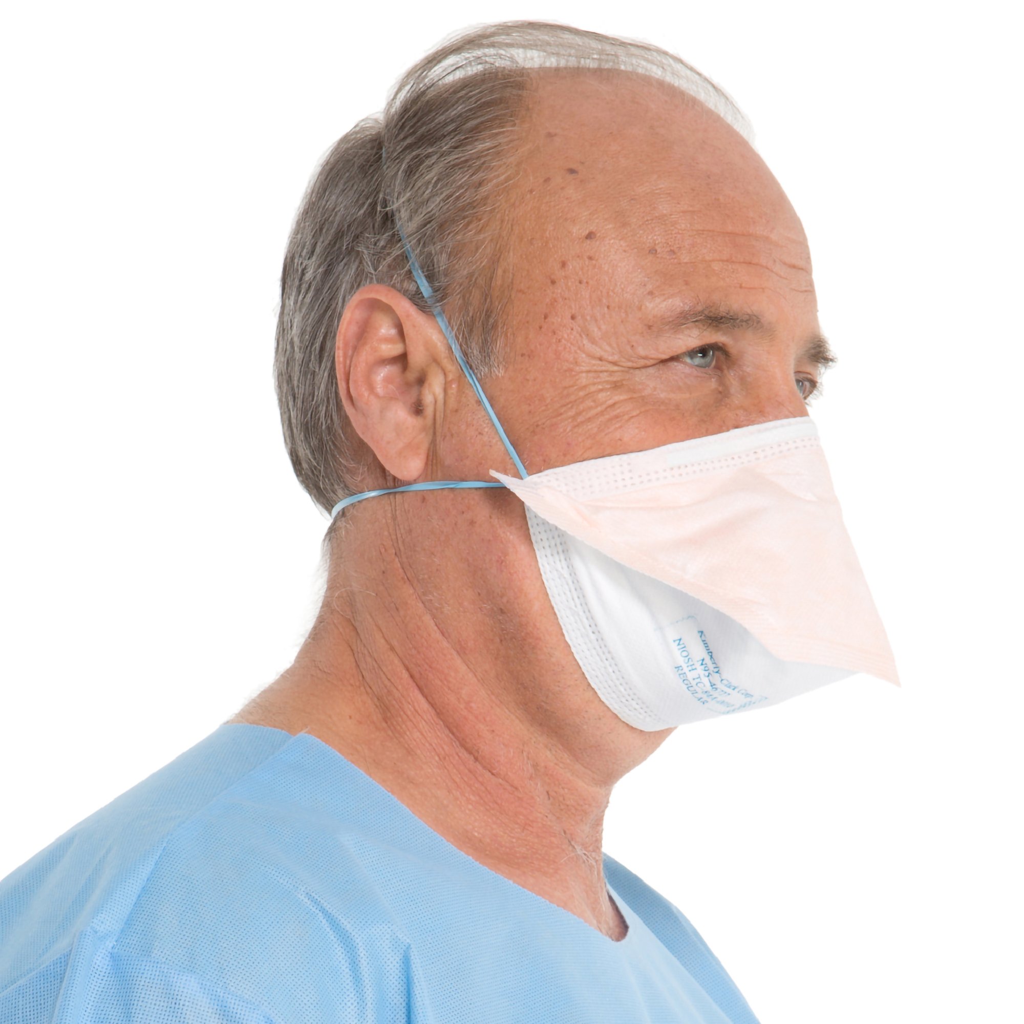 O&M Halyard Inc 46727 - FluidShield® Medical N95 Particulate Respirator / Surgical Mask - 35/Box, 210/Case