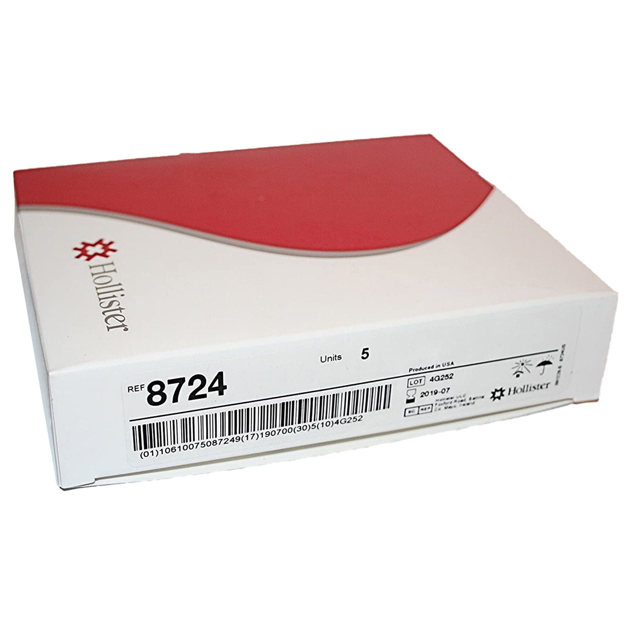 Hollister - 8724 Ostomy Barrier FlexTend™ Trim to Fit, Extended Wear Adhesive Tape 70 mm Flange K Code System Hydrocolloid Up to 2-1/4 Inch Opening
