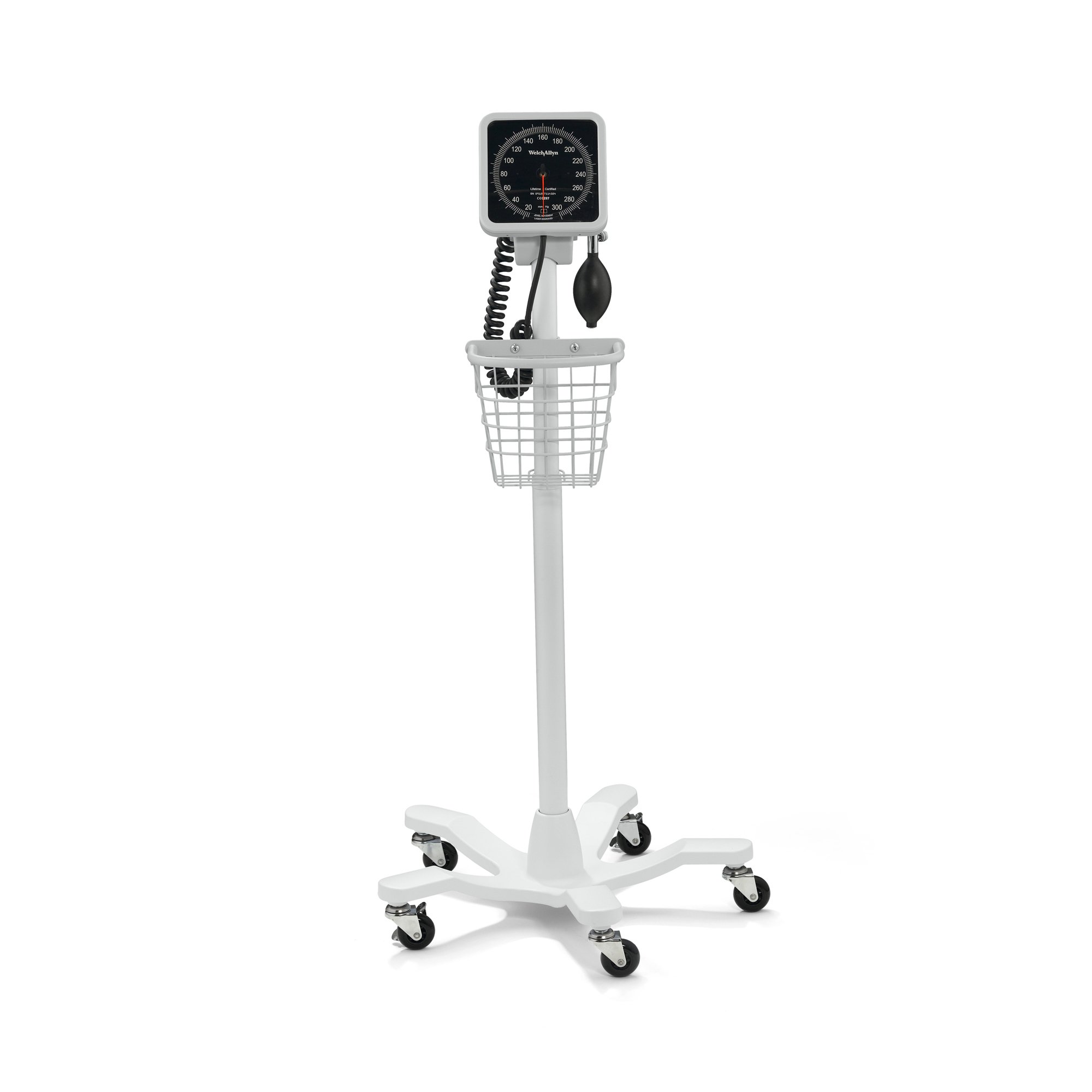 Welch Allyn - 7670-03 Tyco® Mobile Aneroid Sphygmomanometer w/ 1-Piece Adult Cuff