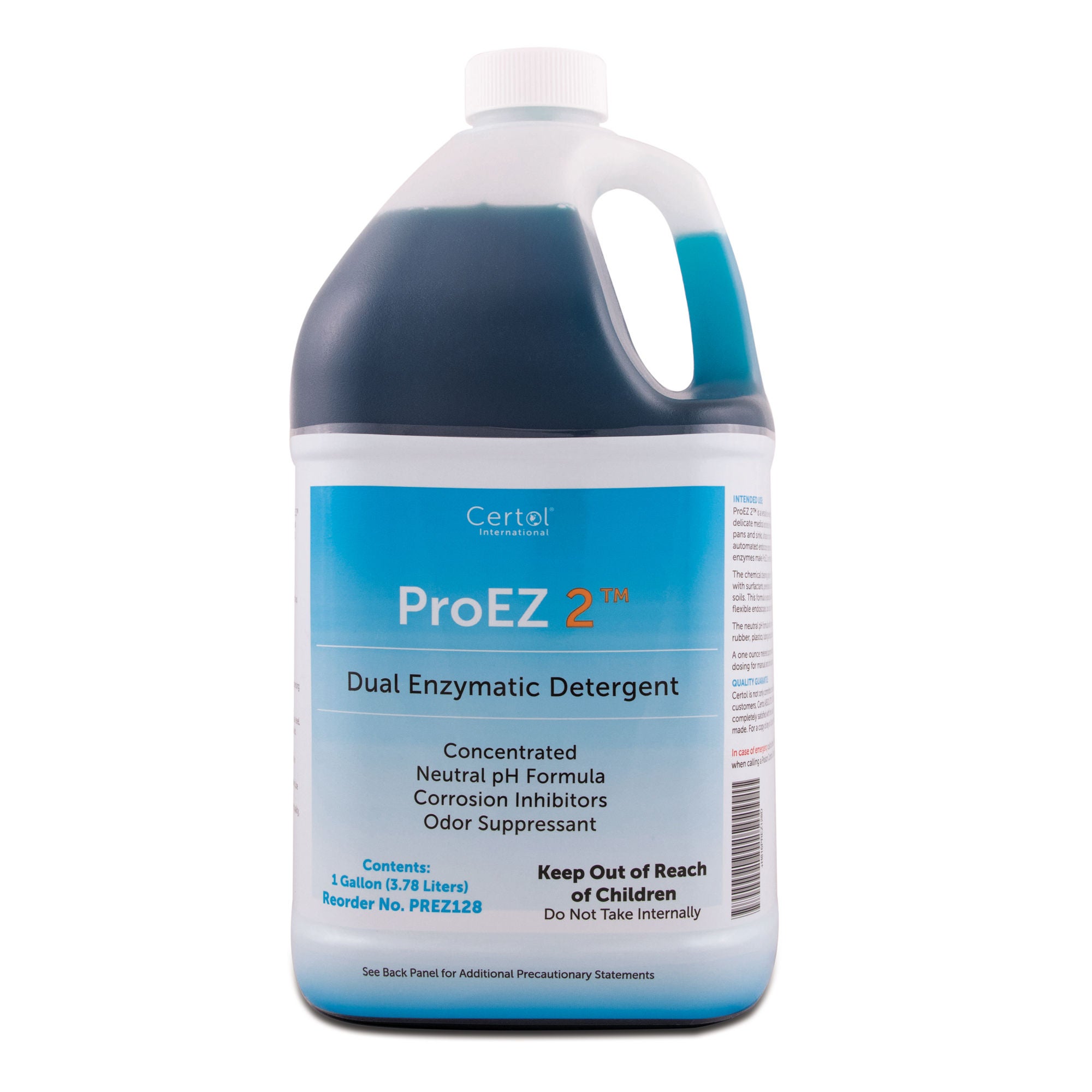 Certol International - PREZ128-1 Dual Enzymatic Instrument Detergent ProEZ 2™ Liquid 1 gal. Jug Fresh Scent