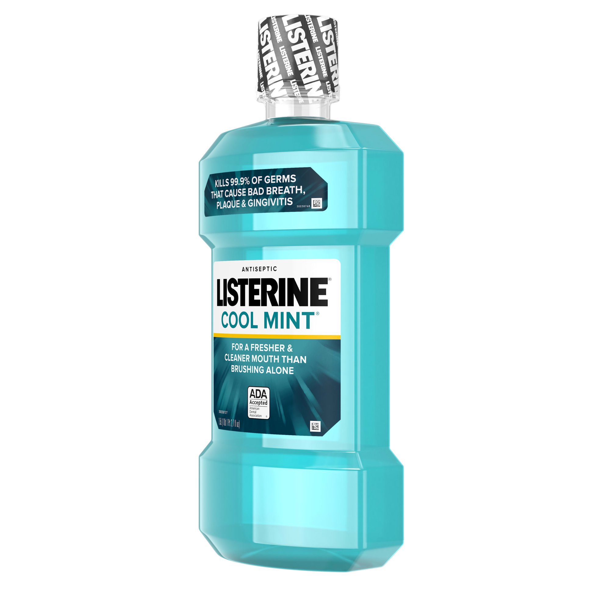 Kenvue Brands LLC 524275500 - Listerine® Cool Mint Antiseptic Mouthwash, 1.5 Liter - 1/Each, 6/Case