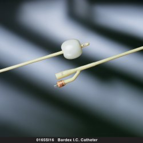 Bard 0165SI24 - Bardex® IC Foley Catheter, 24 Fr., 5 cc, Standard Tip - 1/Each, 12/Dozen, 12/Case