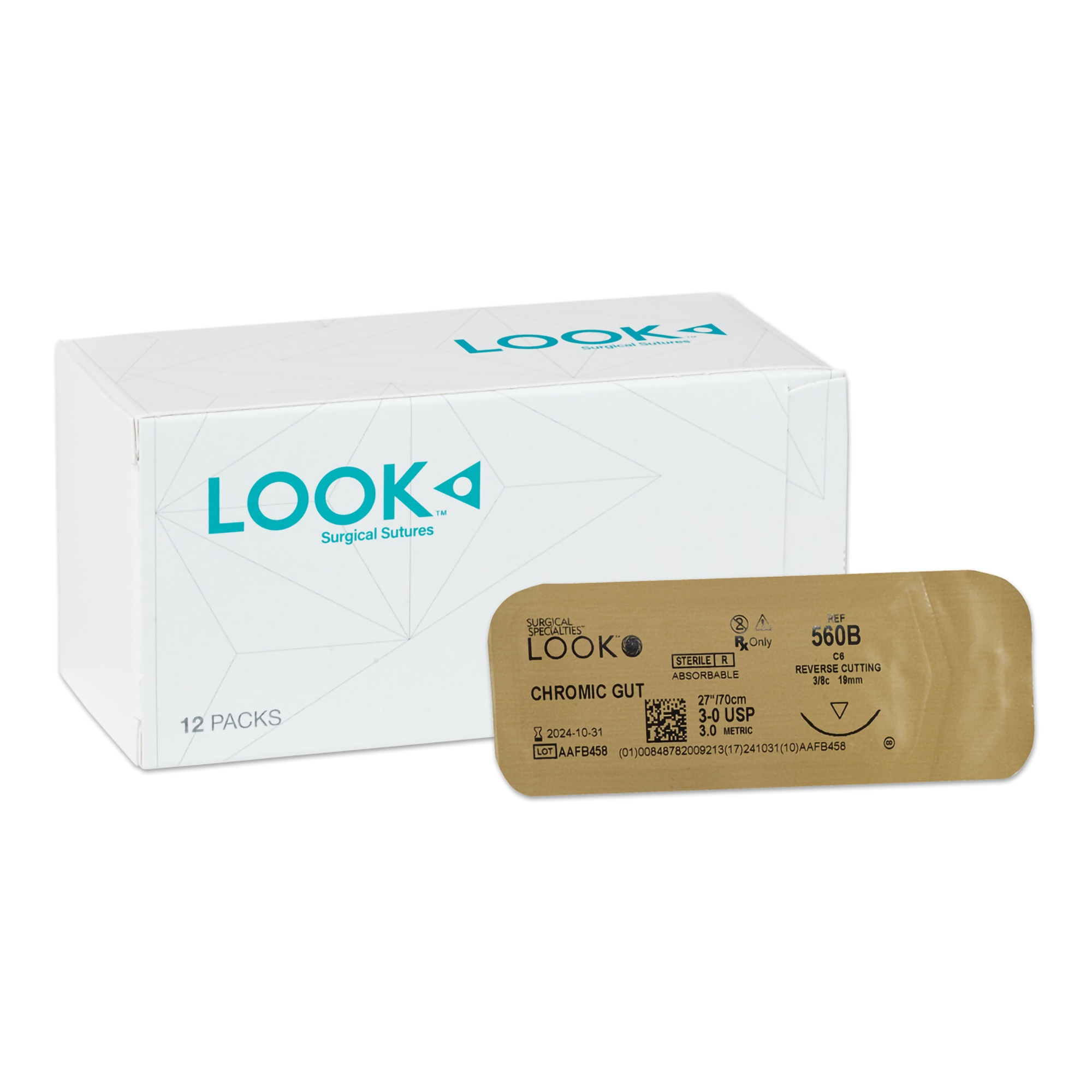 Surgical Specialties - 560B LOOK® Suture with C6 Needle