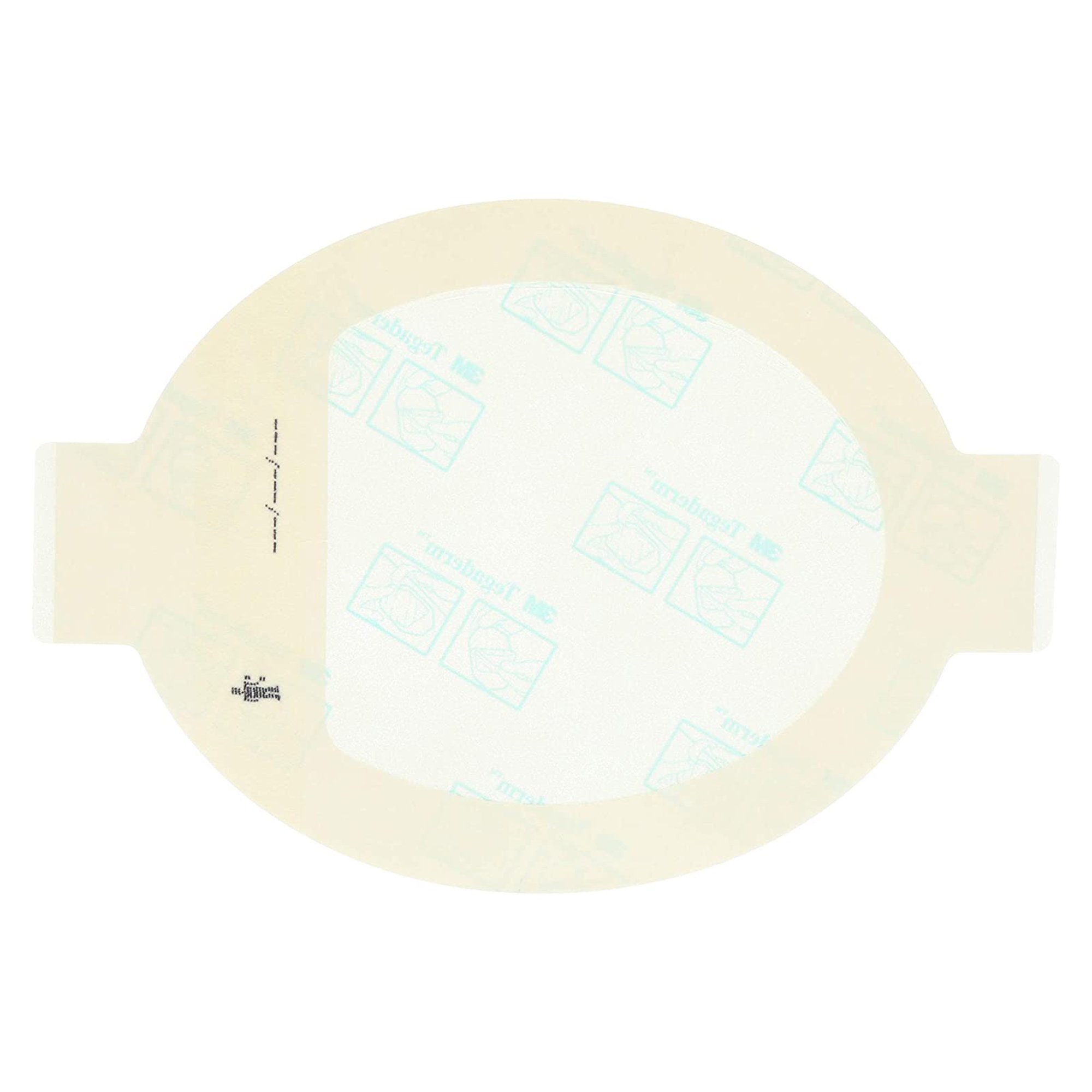 Solventum Corporation - 1630 Transparent Film Dressing 3M™ Tegaderm™ 4 X 4-1/2 Inch Frame Style Delivery Oval Sterile