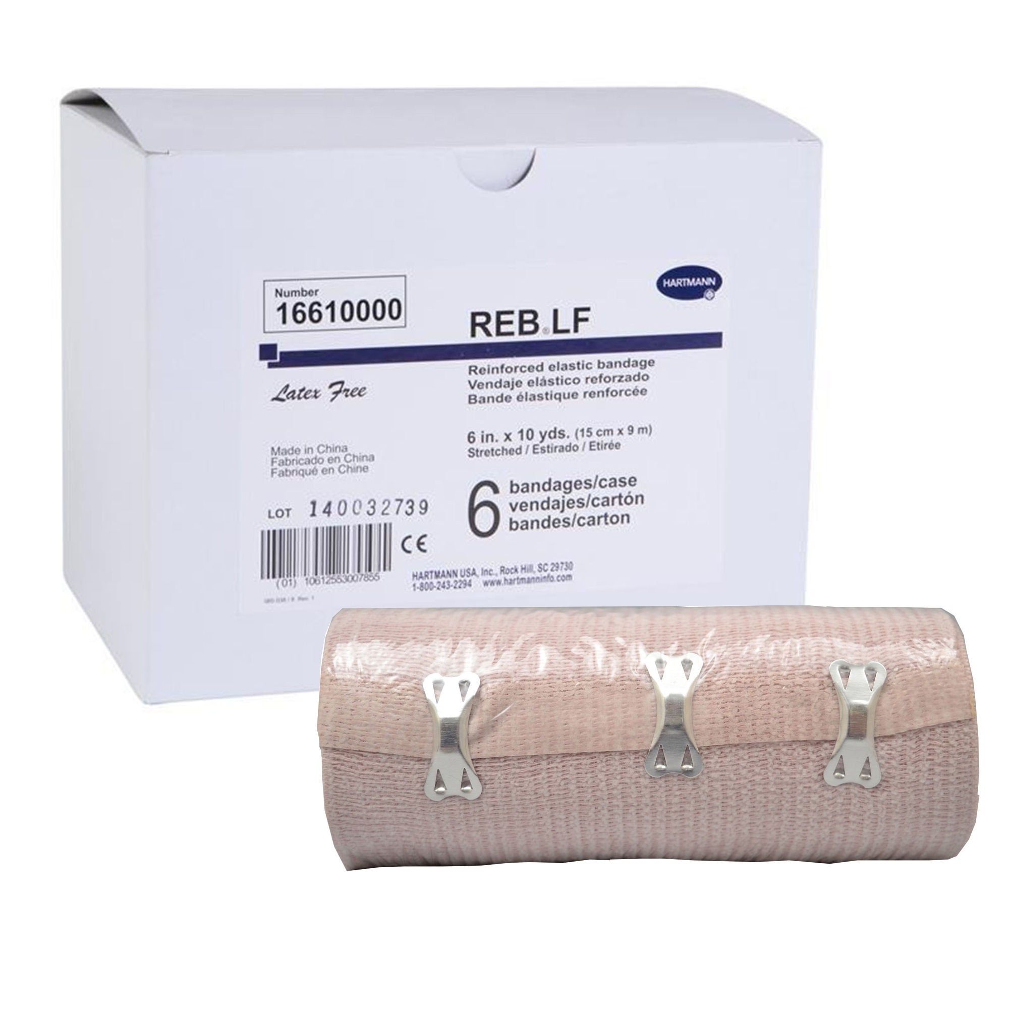 Hartmann - 16610000 REB® LF Clip Detached Closure Elastic Bandage