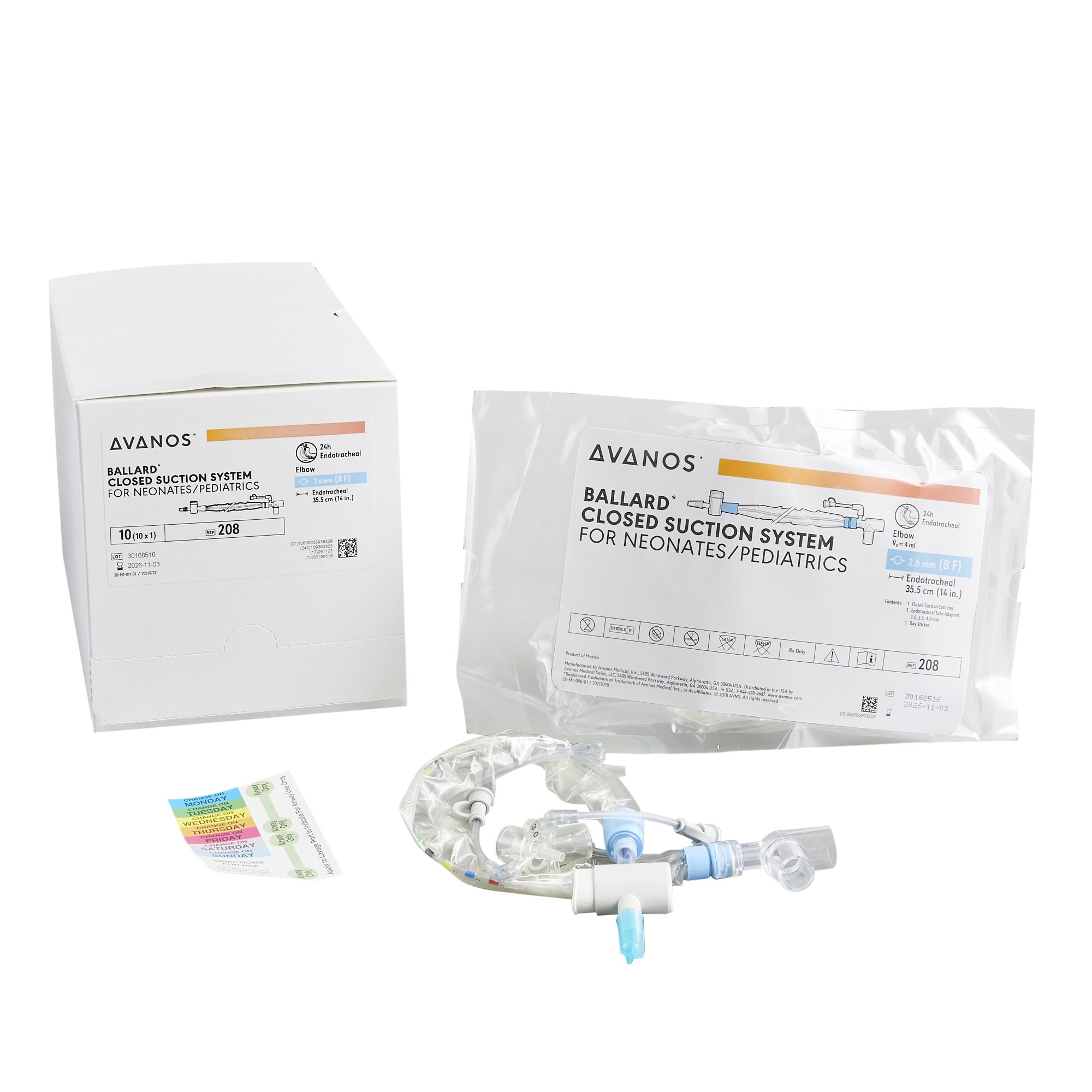 Sun Med - 208 Ballard® Trach Care™ Neonatal Tracheostomy Elbow