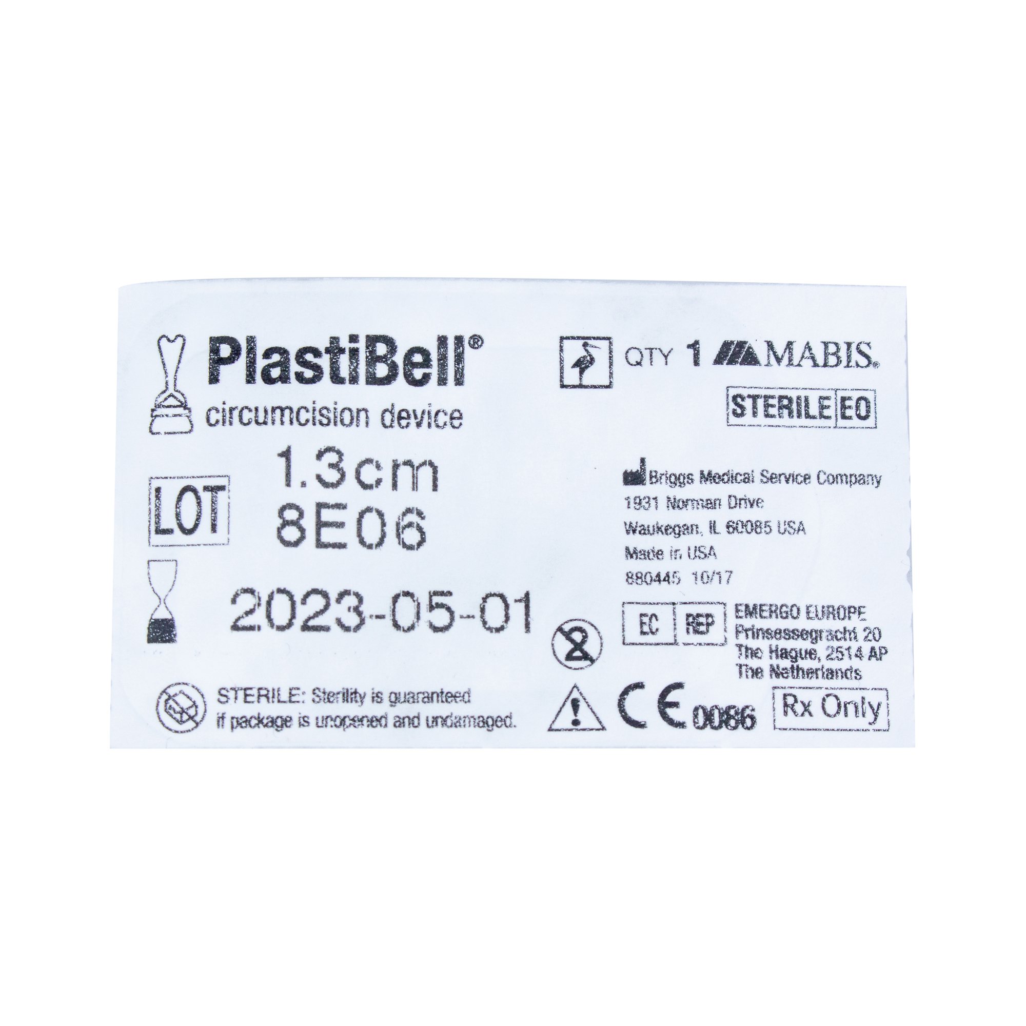 Aspen Surgical Products 9213 - Mabis Healthcare Handled Circumcision Device - 1/Each, 125/Box