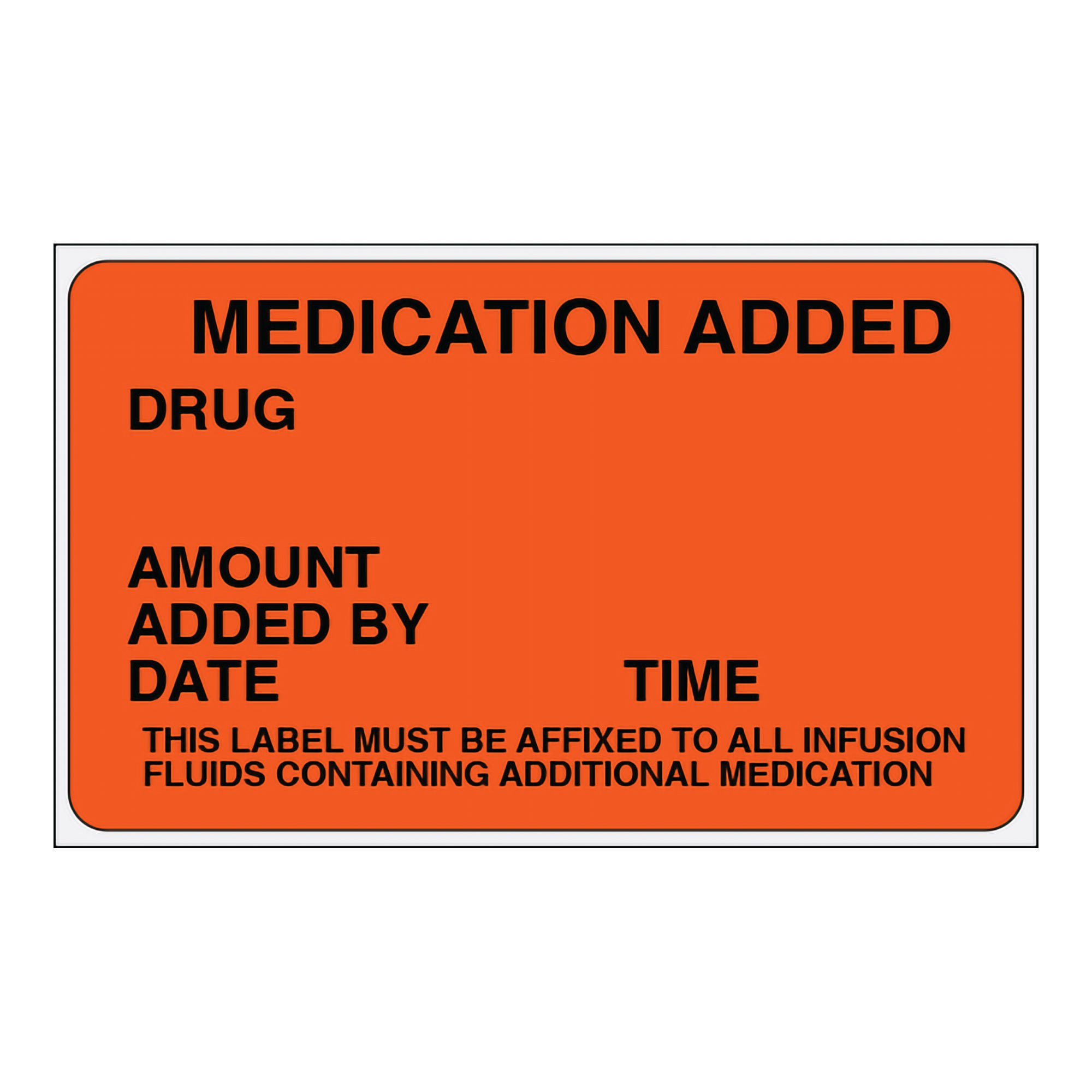 Shamrock Scientific - SN-2001 Shamrock Anesthesia Pre-Printed Label