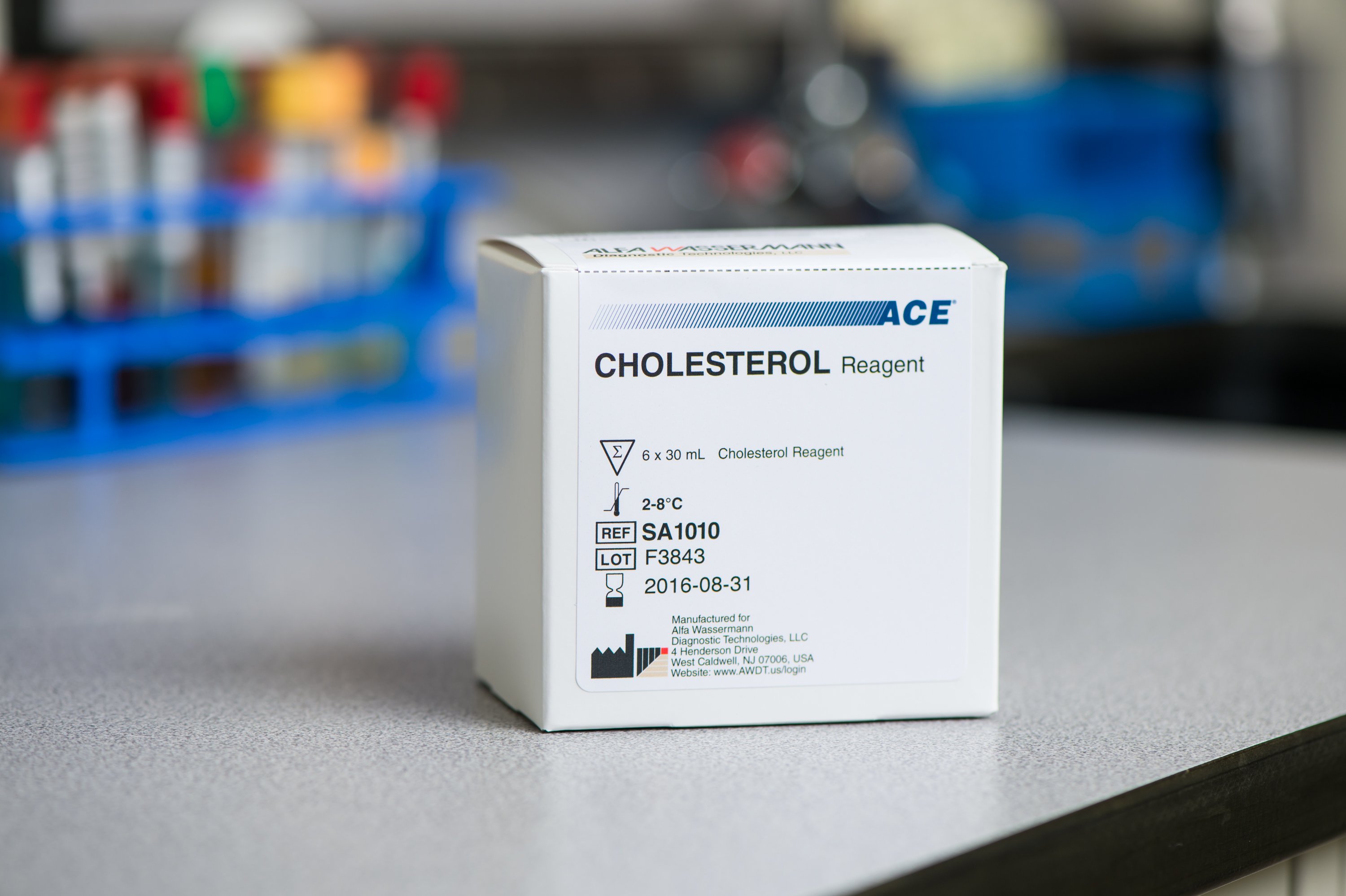 Alfa Wassermann SA1010 - Ace® General Chemistry Reagent for Ace and Ace Alera Analyzers, Cholesterol test - 1/Kit