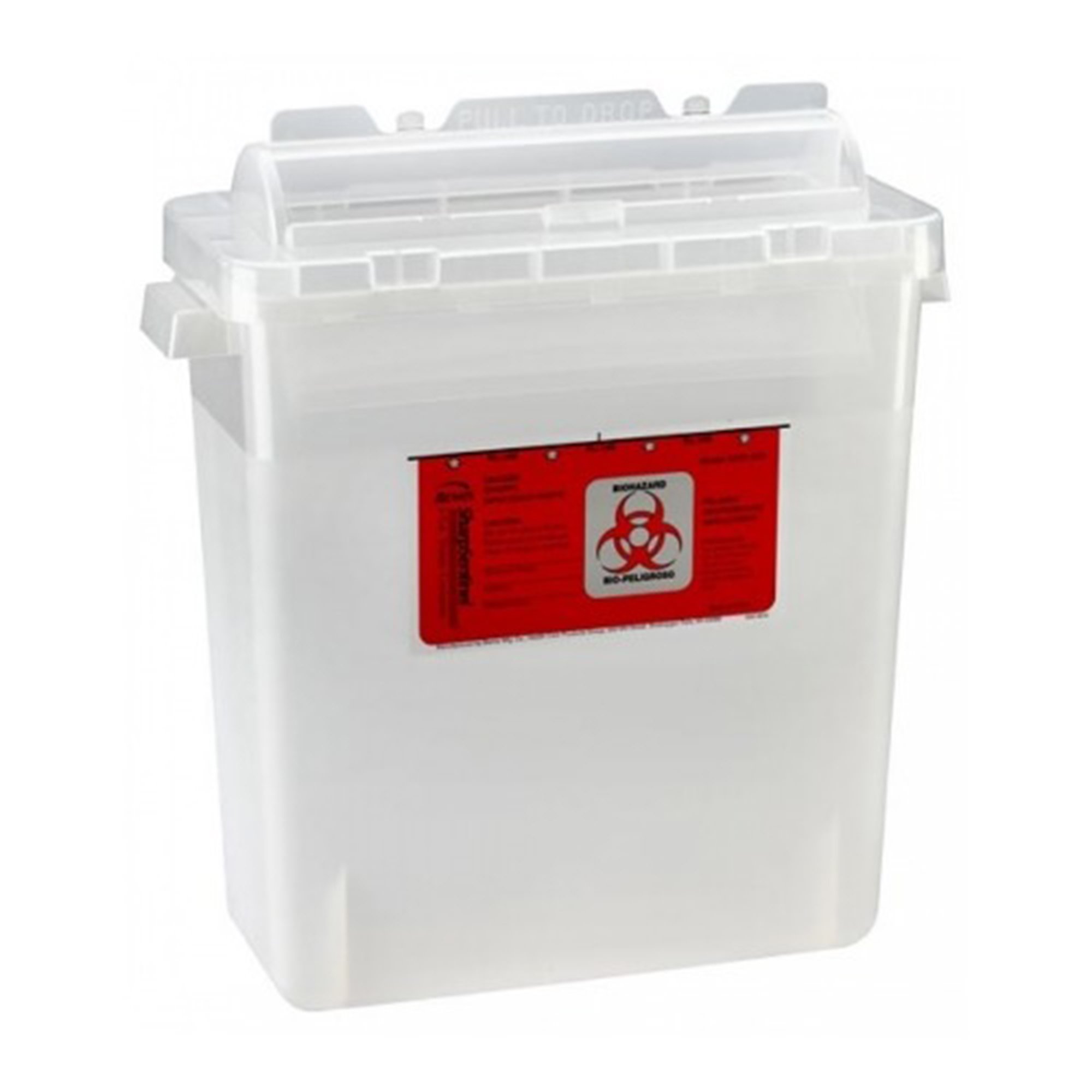 Bemis Healthcare 175 020 - Bemis™ Sentinel Multi-purpose Sharps Container, 1.25 Gallon, 10 x 5.25 x 11 Inch - 1/Each, 32/Case