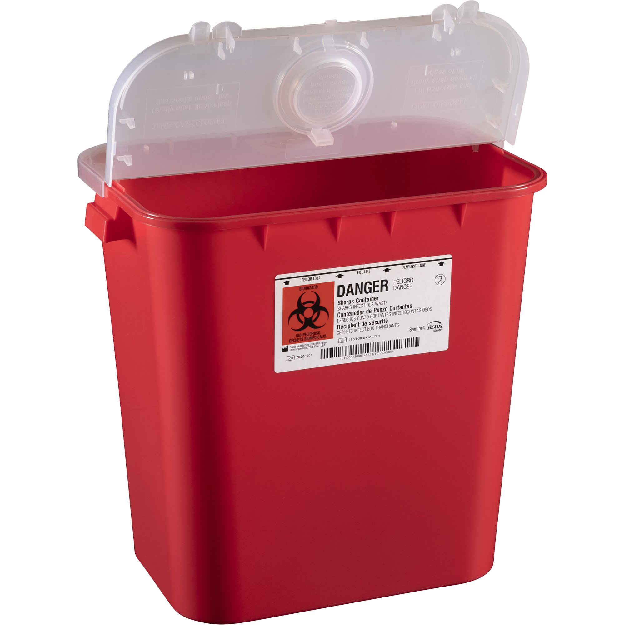 Bemis Sentinel Sharps Container 030 by Bemis Healthcare