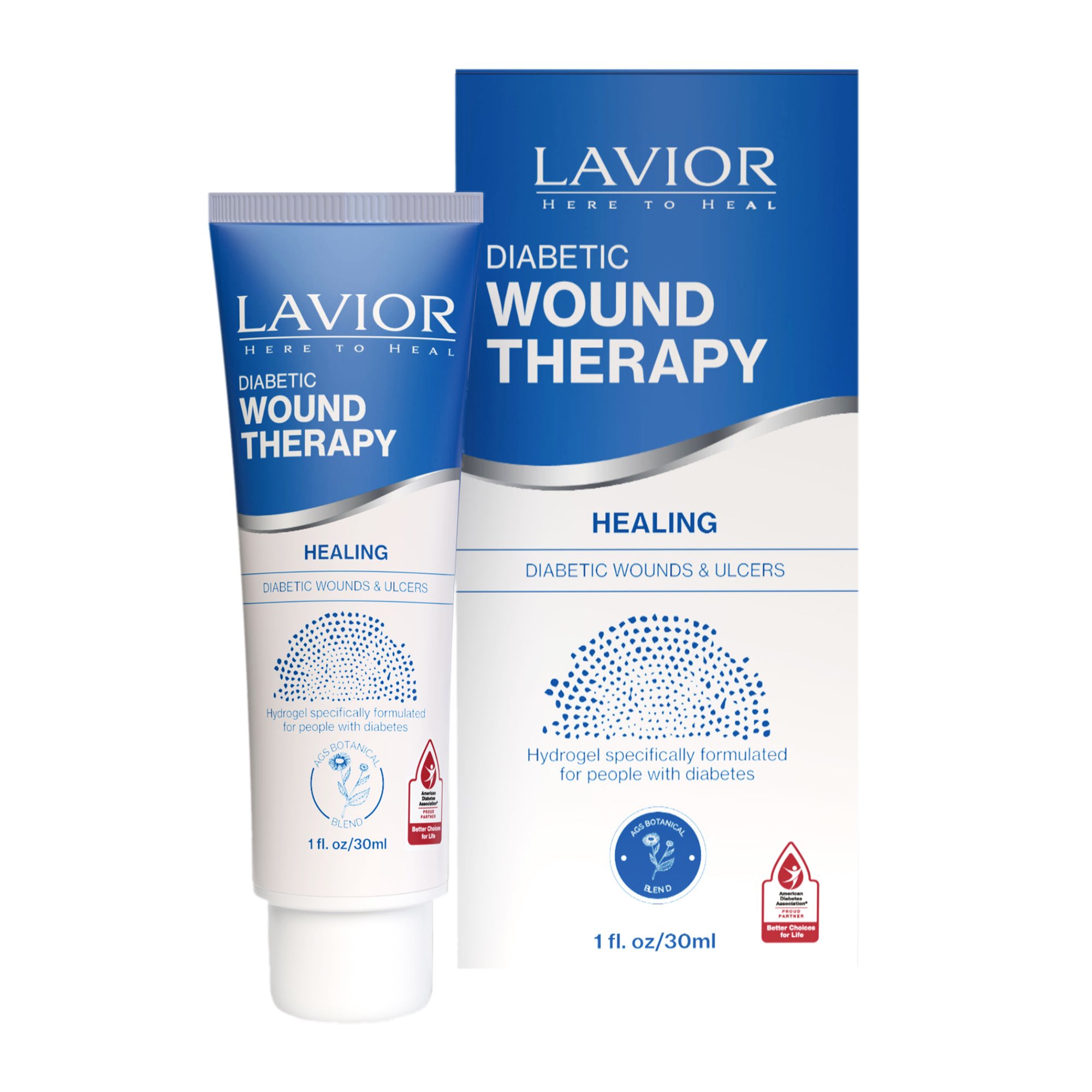 Lavior Pharma Inc - DWG10US1 Hydrogel Dressing Lavior Diabetic Wound Therapy 1 oz. Gel / Amorphous NonSterile