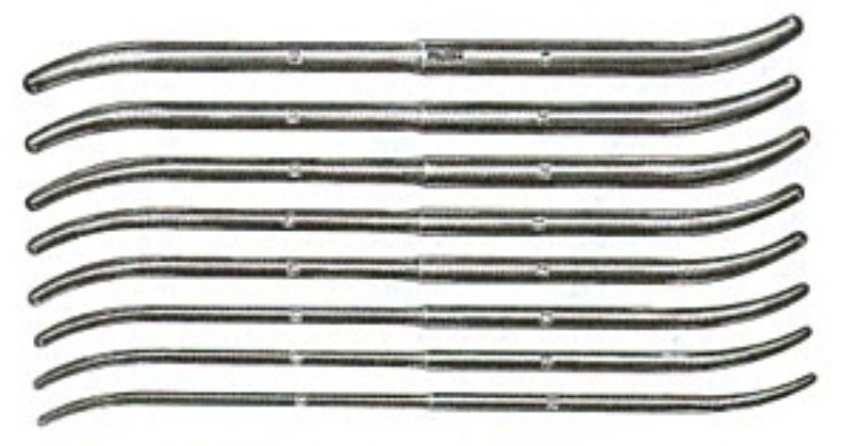 Integra Lifesciences - 30-560-2123 Uterine Dilator 21 - 23 Fr. Pratt 11-1/2 Inch Length Stainless Steel NonSterile