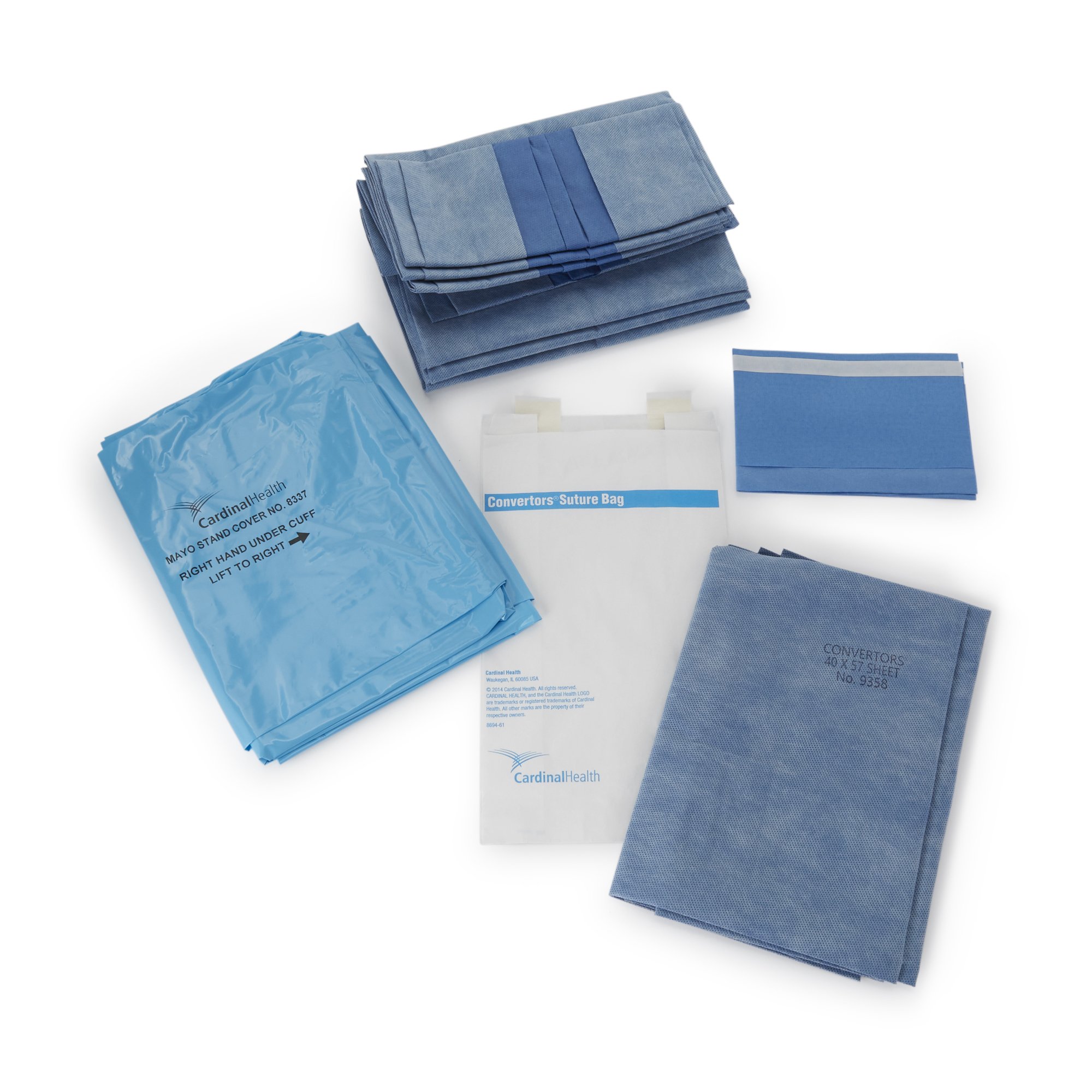 Cardinal 9100 - Convertors® Tiburon® General Purpose Drape Pack - 1/Each, 12/Case
