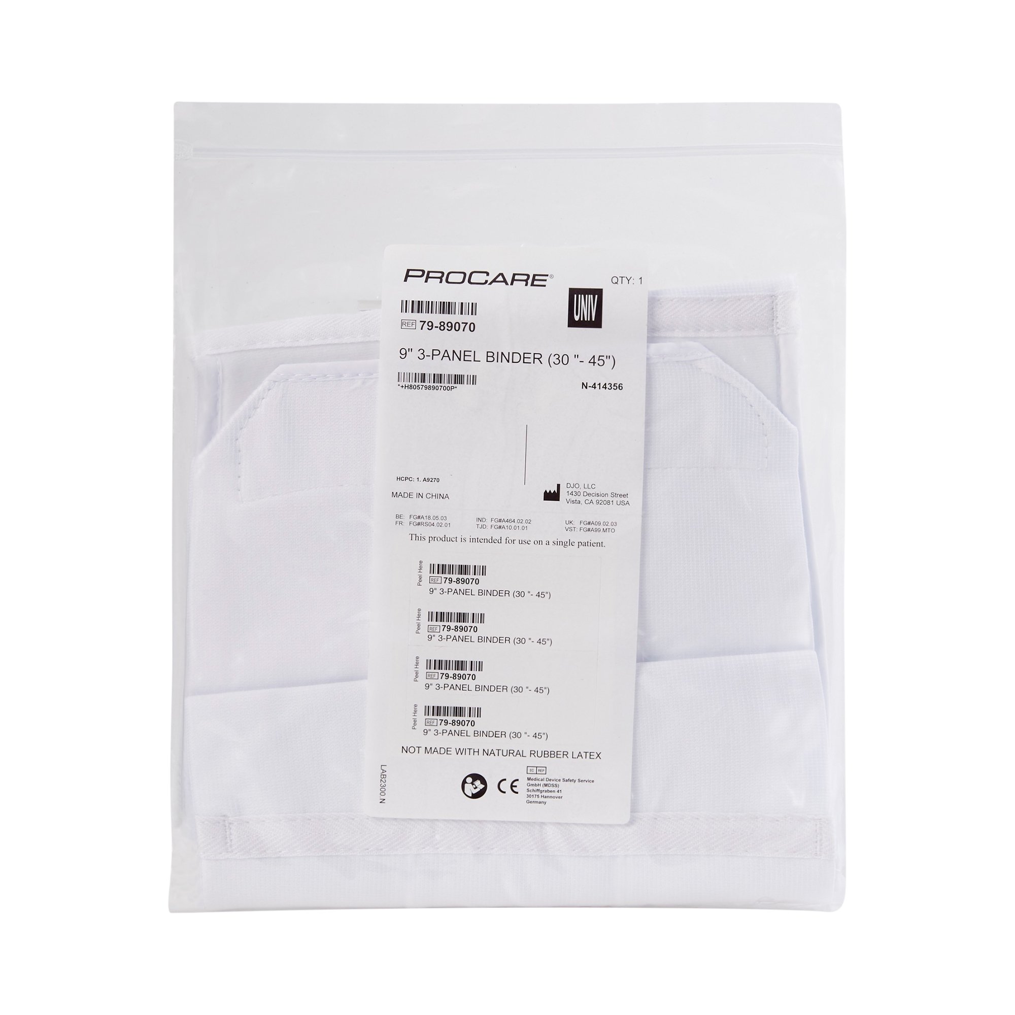 DJO - 79-89070 Procare® 3-Panel Abdominal Support
